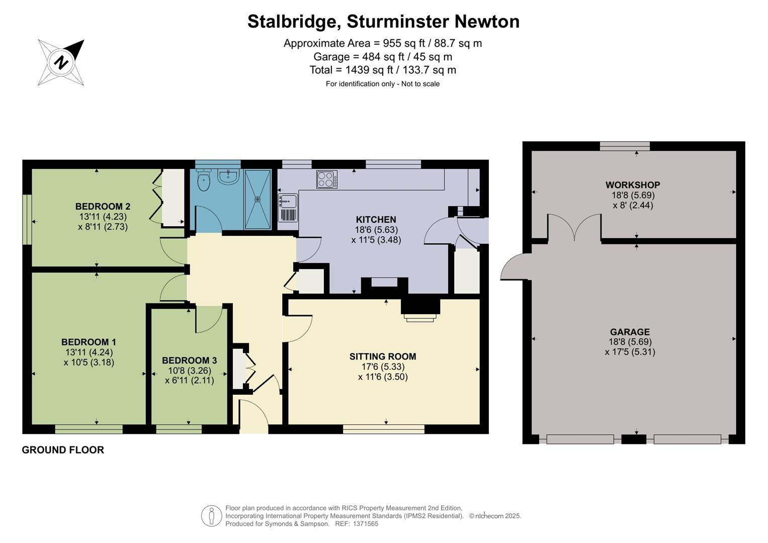 Jancris, 4 Bibberne Row, Lower Road, Sturminster Newton floorplan