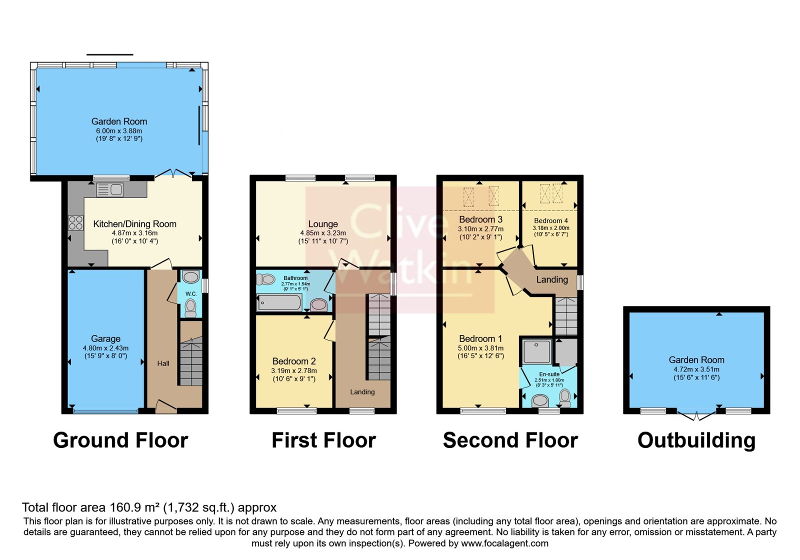 1, Rosswood Road, Cheshire floorplan
