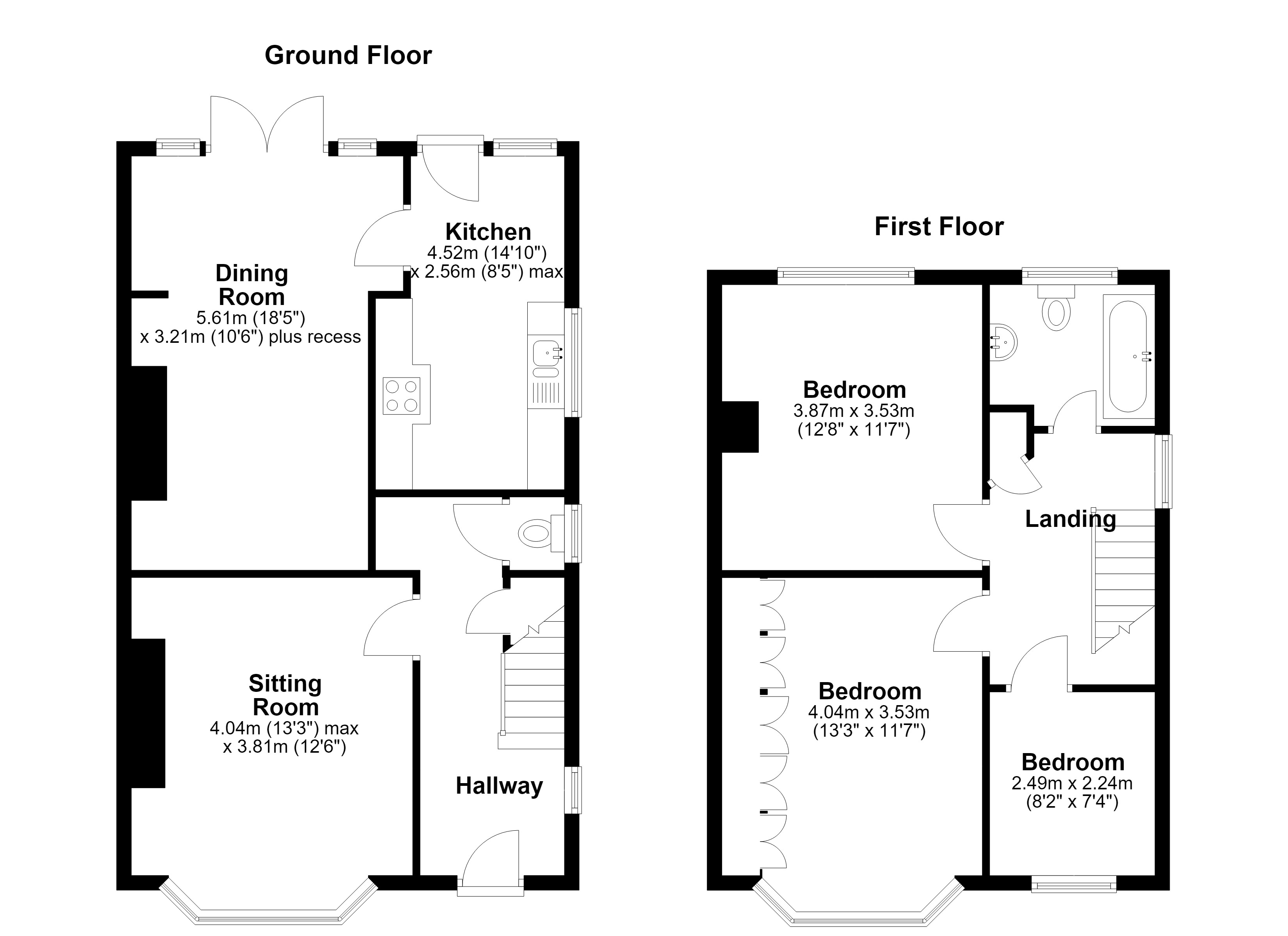 11 Chelswood Avenue, Weston s Mare floorplan