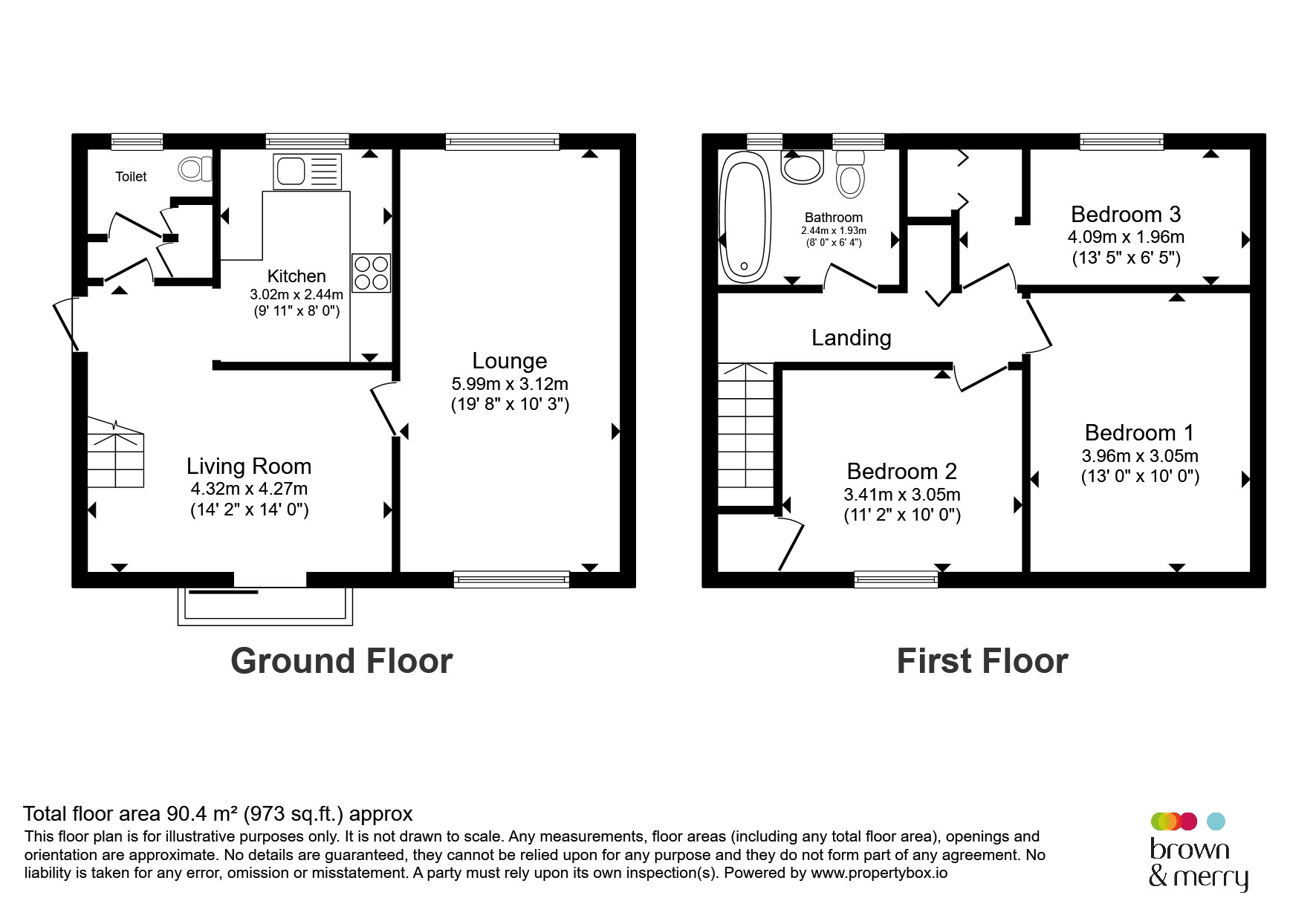 168, Gadebridge Road, Hemel Hempstead floorplan