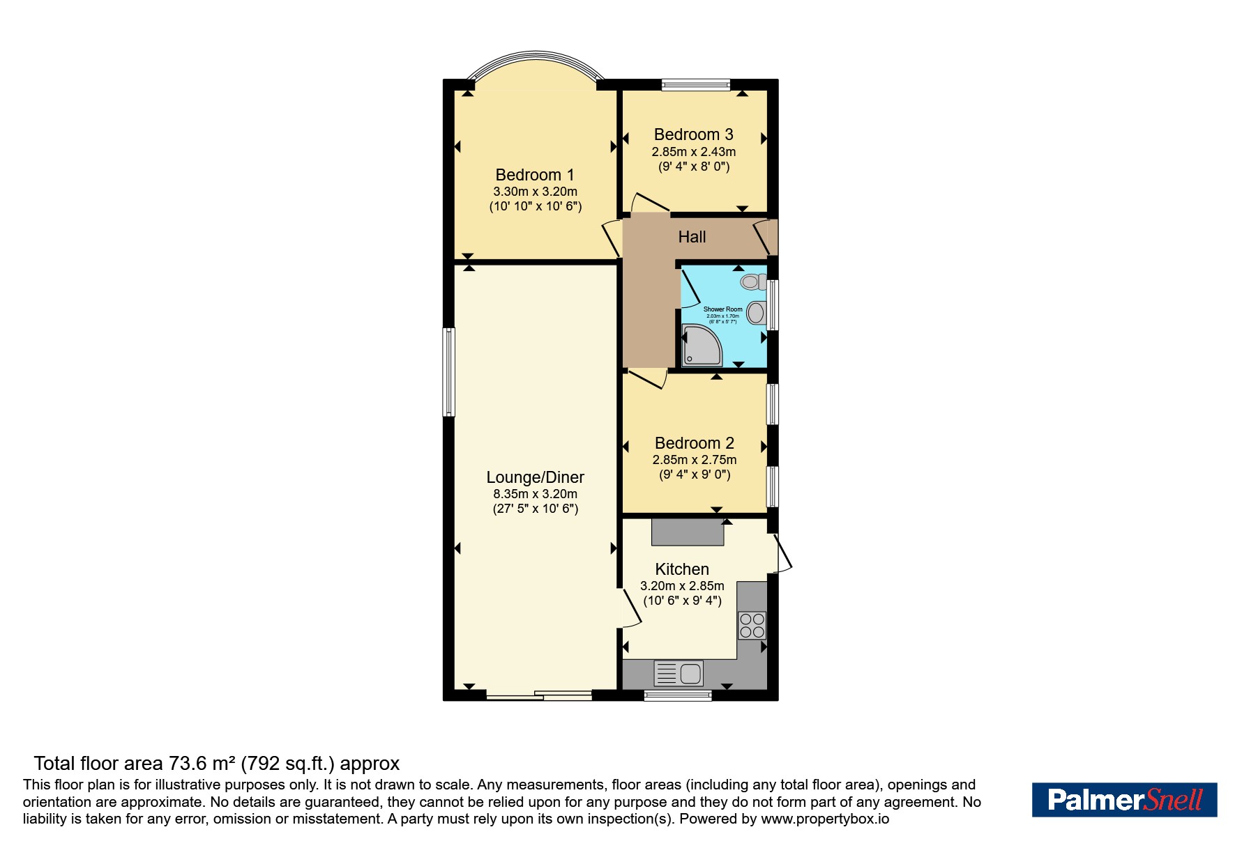 Astbury Avenue, Poole floorplan