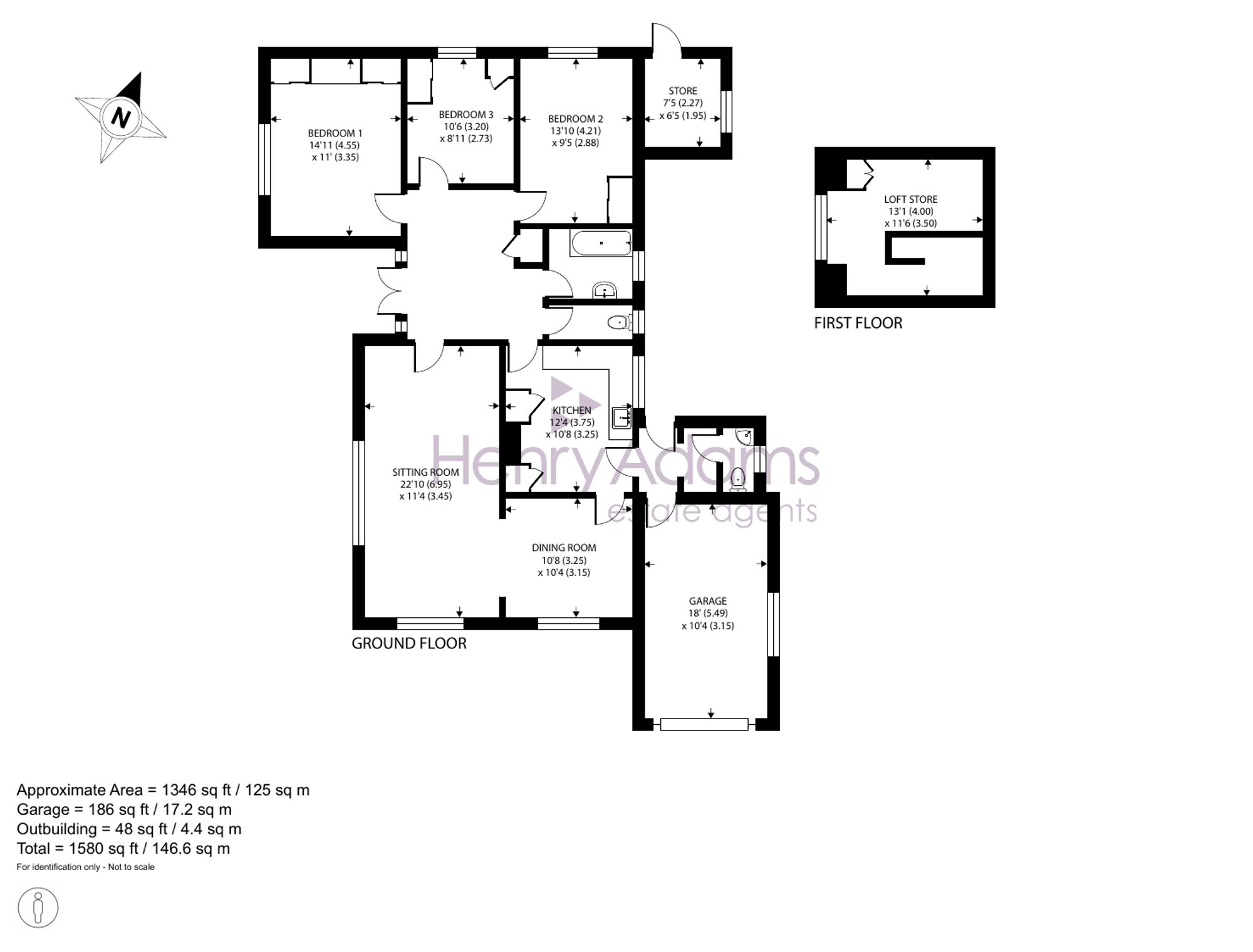 Bracken, Hampers Lane, Pulborough floorplan