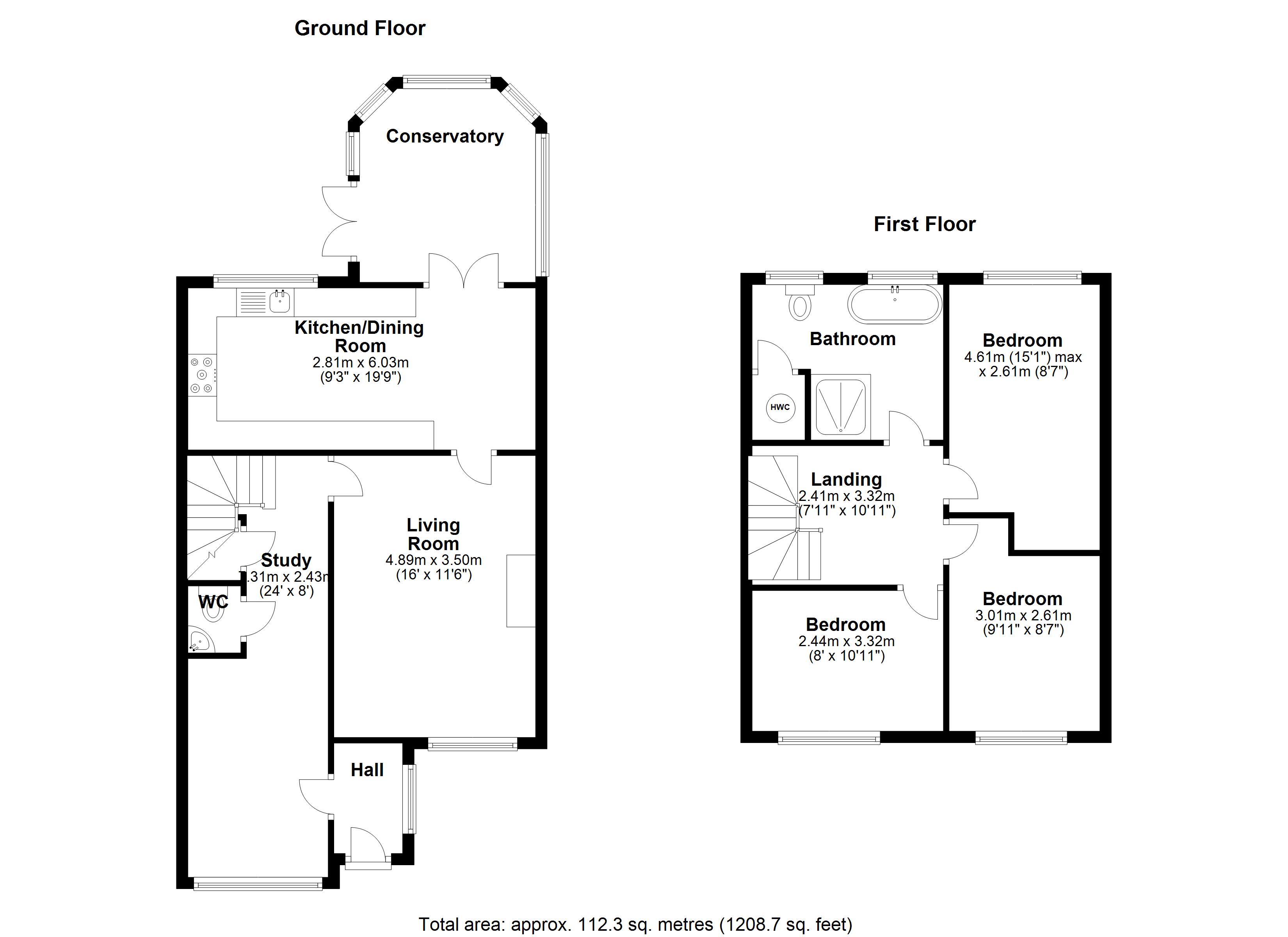 3 Bedrooms Semi-detached house for sale in Batchelors, Puckeridge, Ware SG11