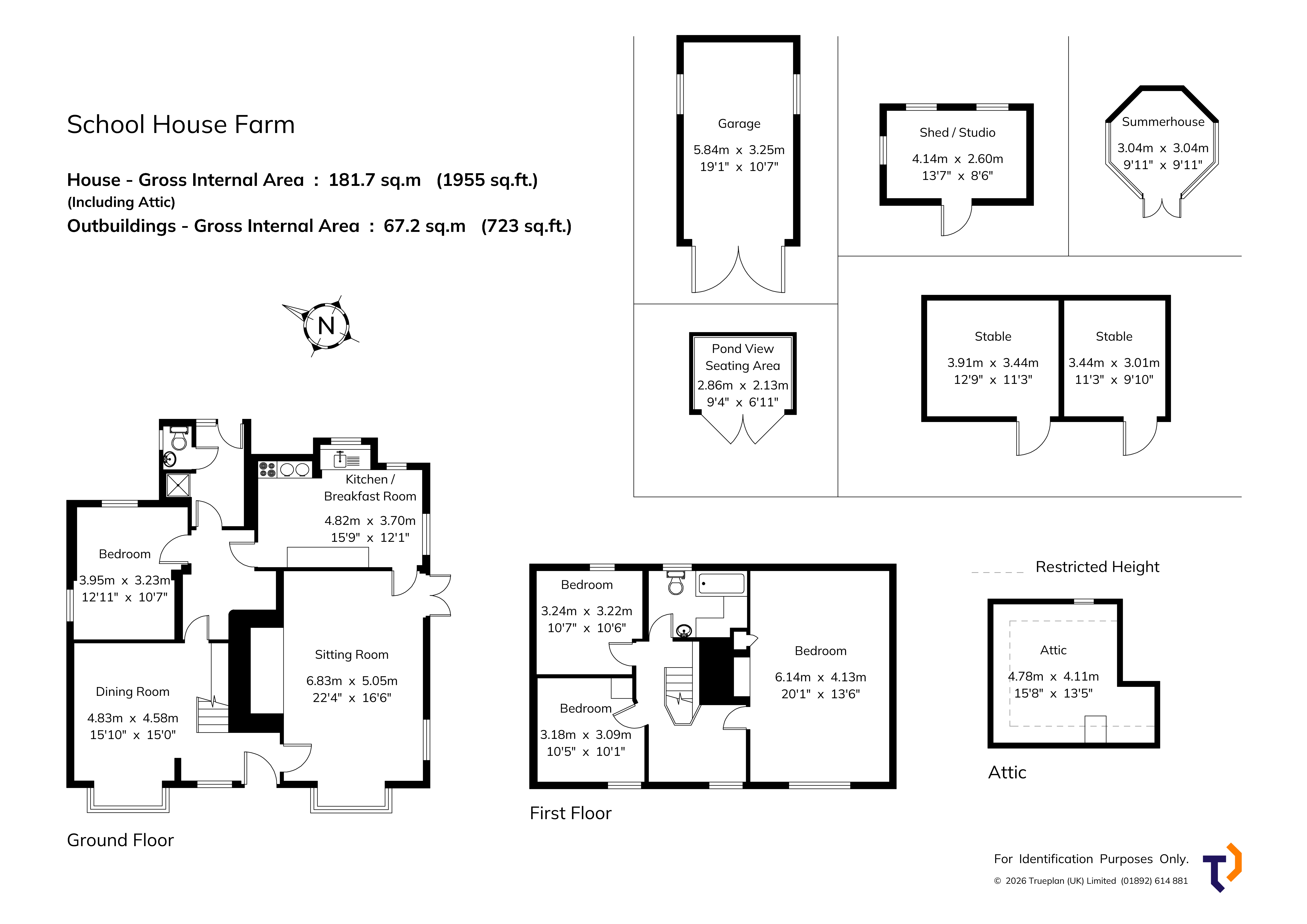 School Farm House,, Cranbrook Road, Benenden floorplan