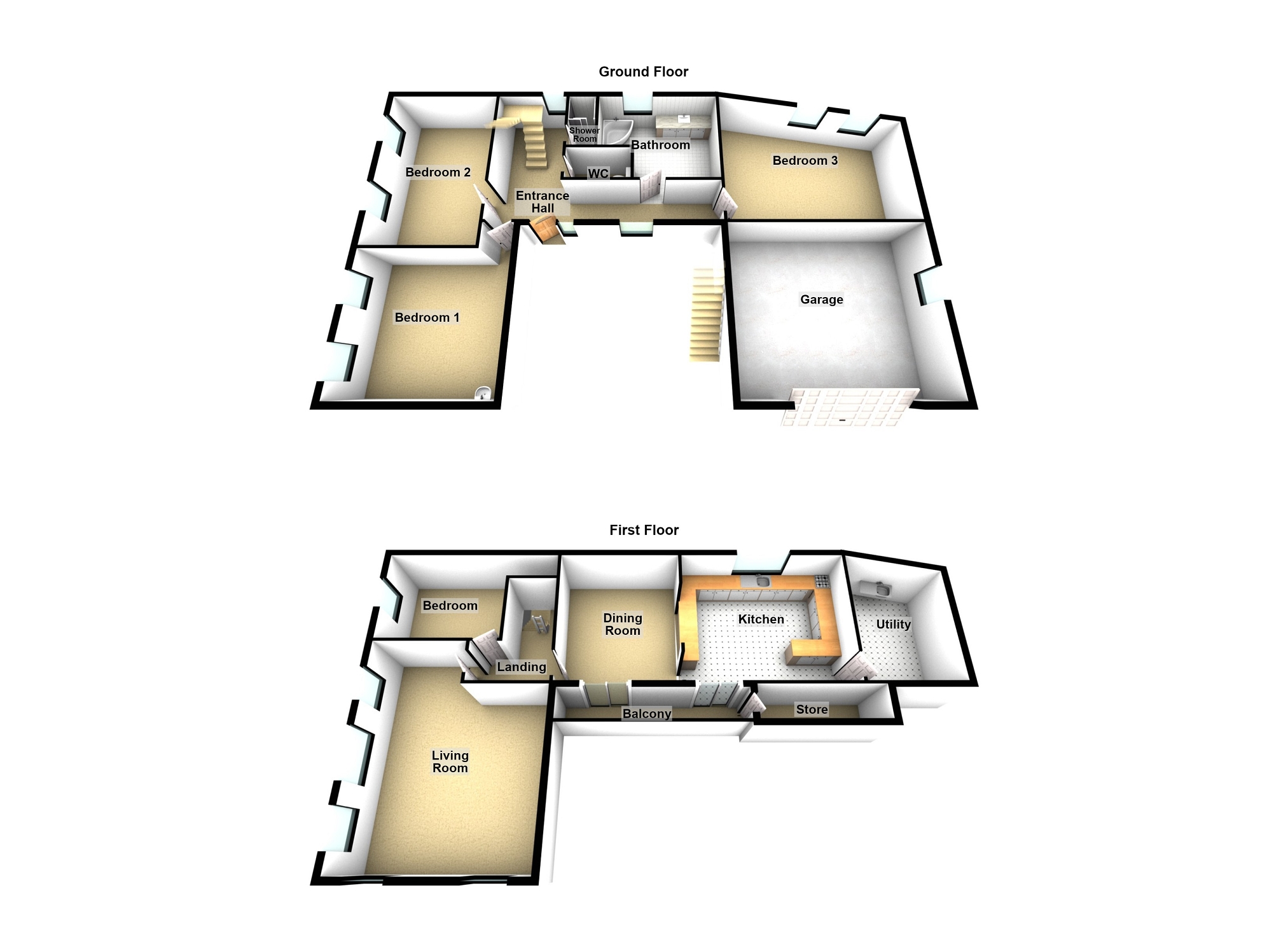 Brynawel, Peniel, Carmarthen floorplan