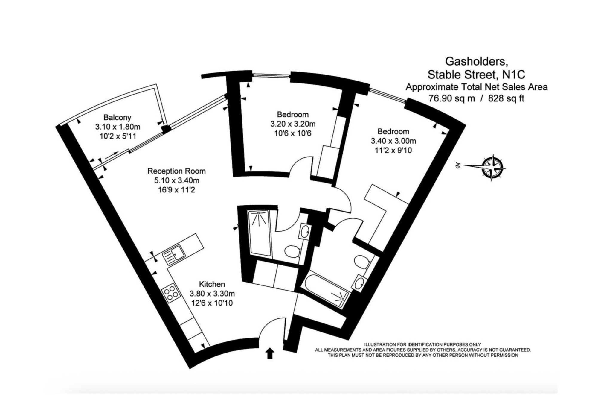 Gasholders Building, London floorplan