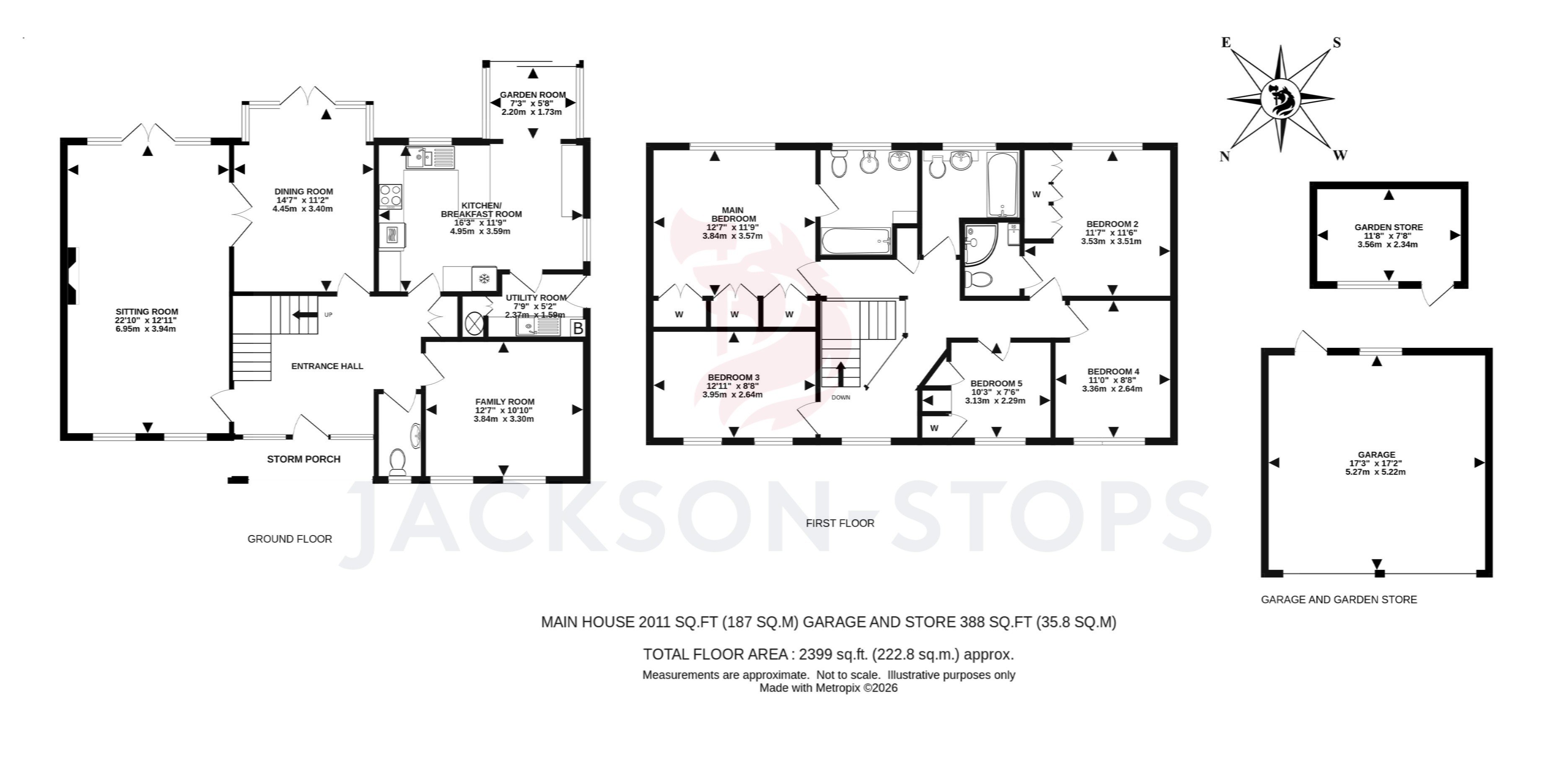 Tanglewood, 1, Ladyegate Close, Surrey floorplan