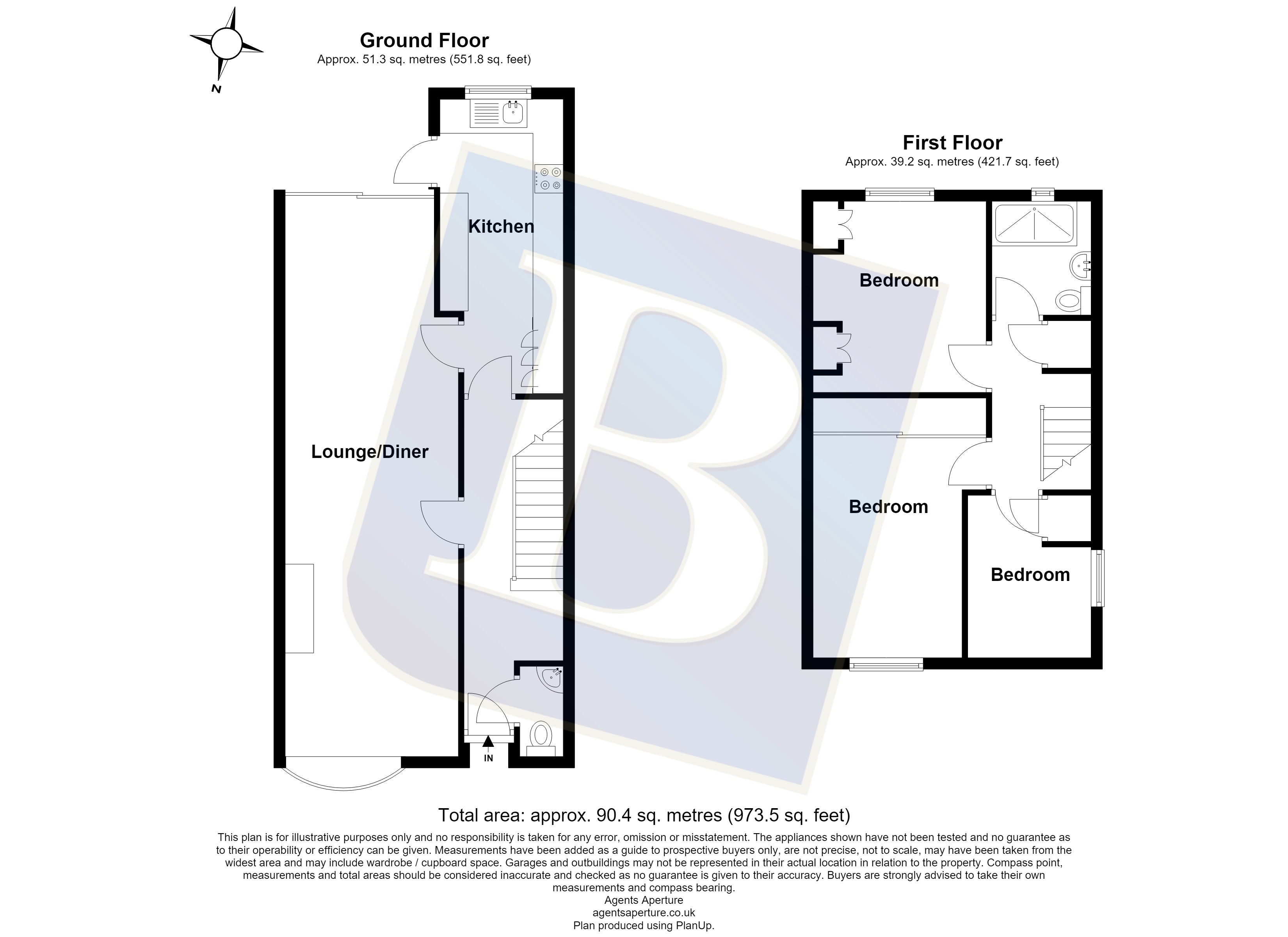 105, Dengayne, Essex floorplan