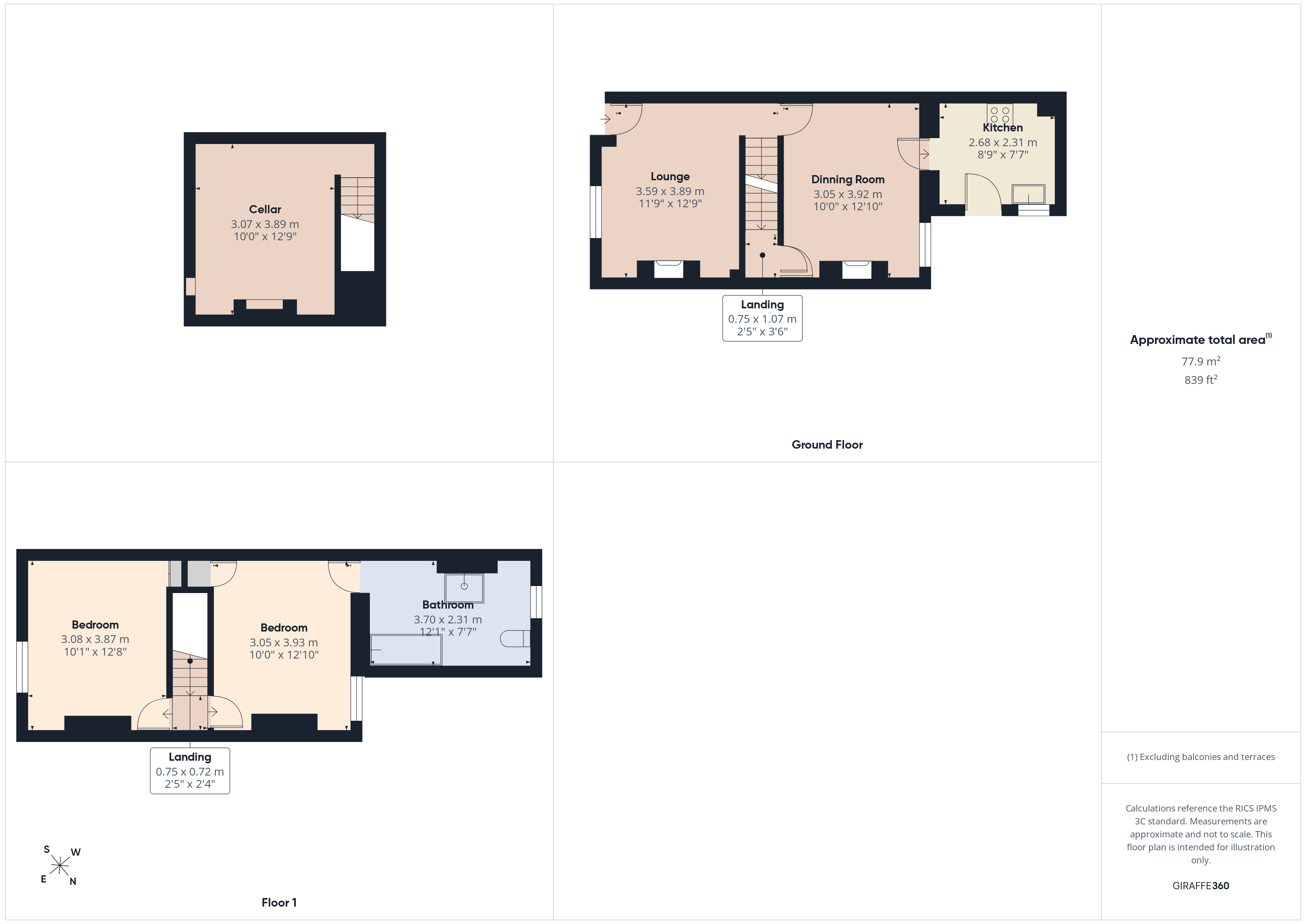 Church Hill, Chatham floorplan