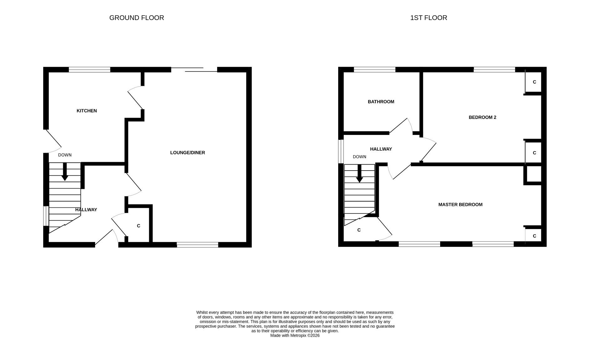8, Rosebank, Alloa floorplan
