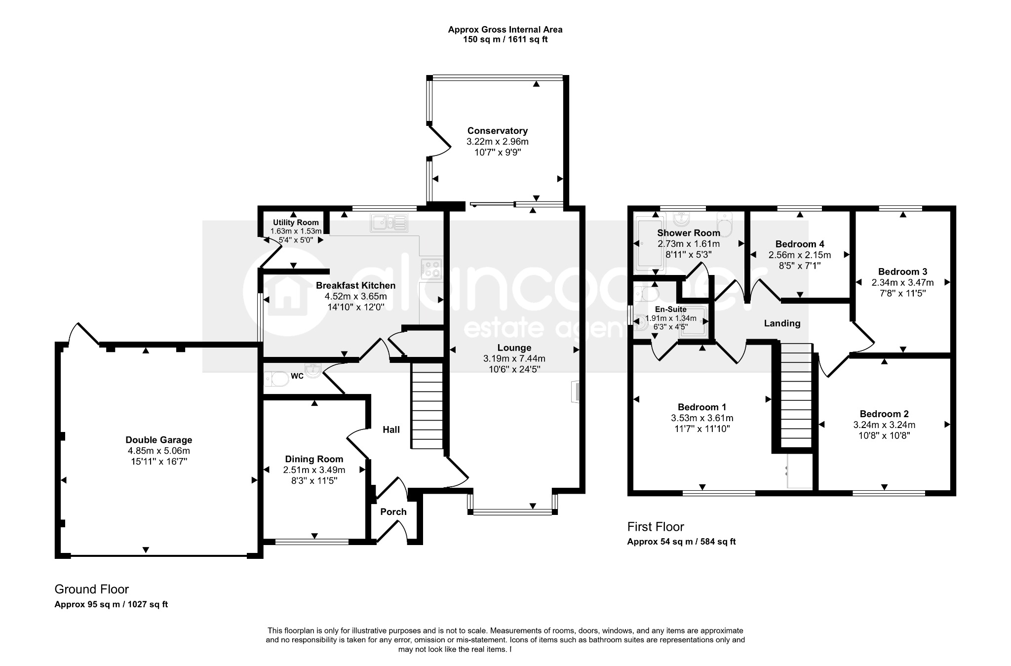 151 Sherbourne Avenue, Nuneaton, Warwickshire floorplan