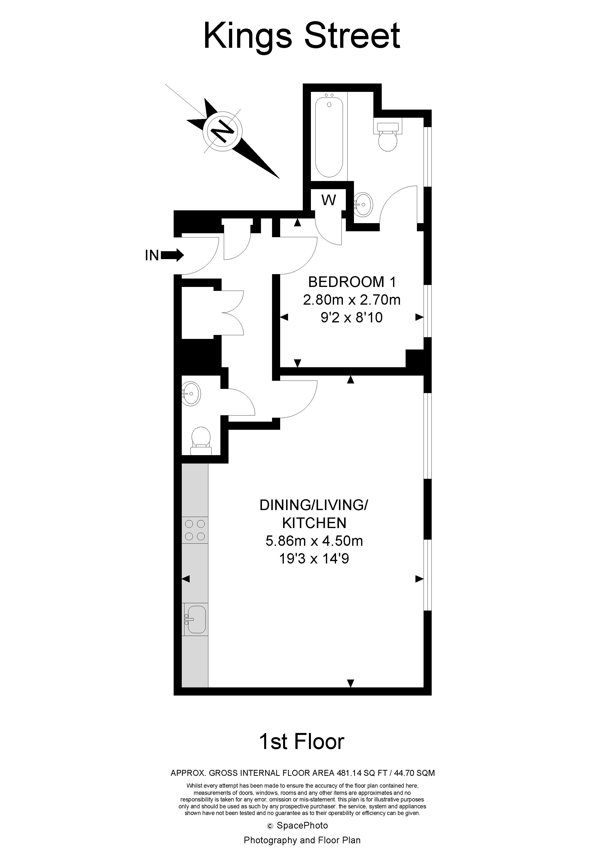 1 Bedrooms Flat to rent in King Street, Covent Garden WC2E