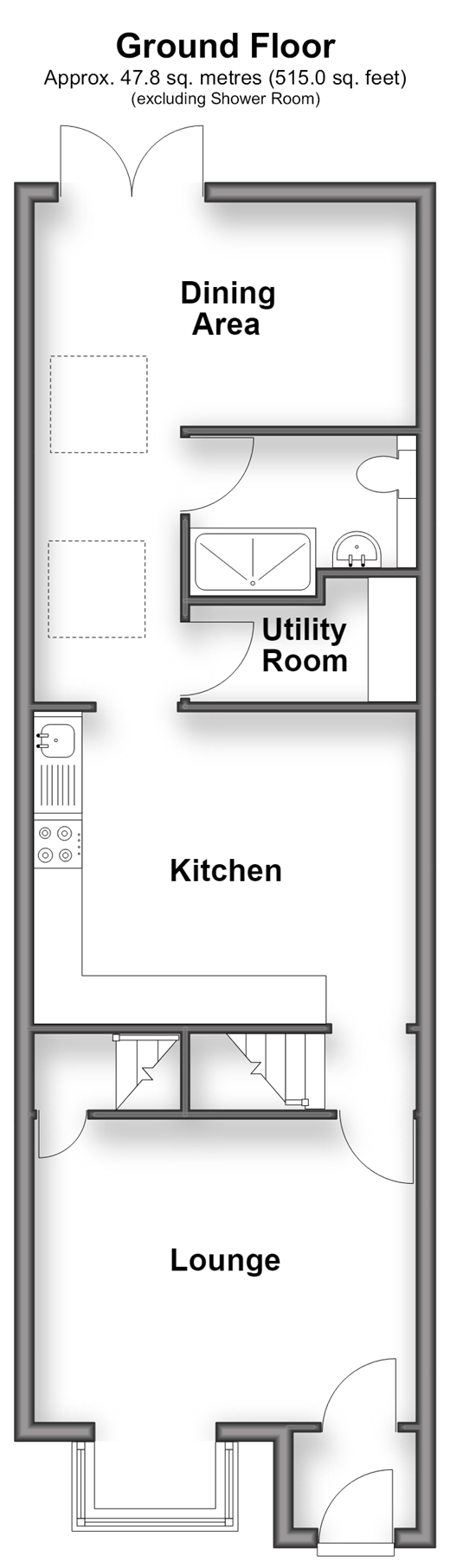 Skinner Street, Gillingham floorplan