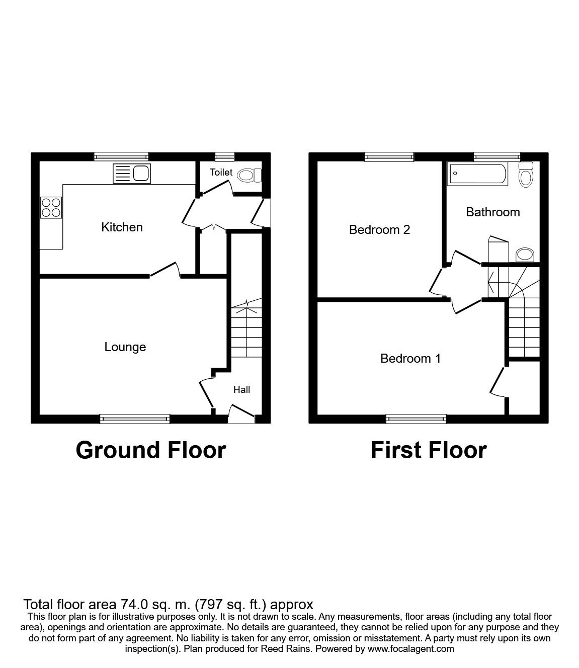 2 bed semidetached house for sale in Wylam Road, Stanley DH9 Zoopla