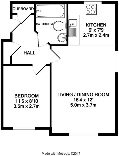 Flat 5, Wentworth, Camberley floorplan