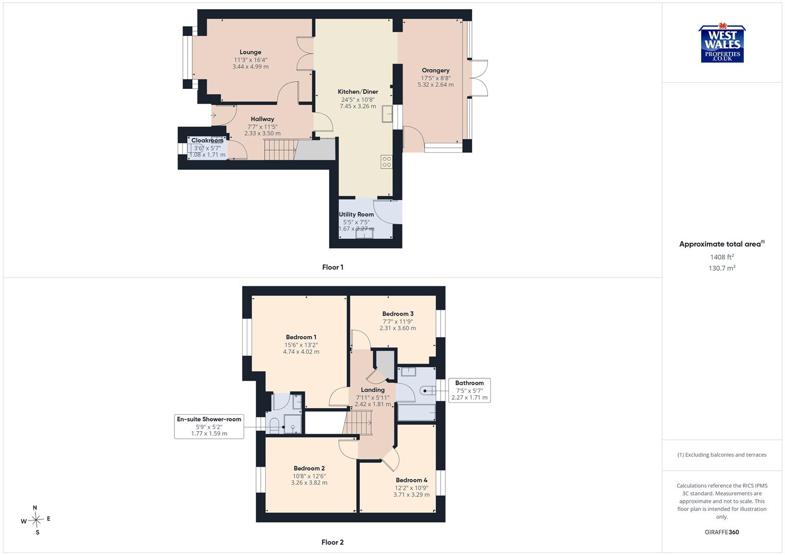 10, Heol Waungron, Kidwelly floorplan