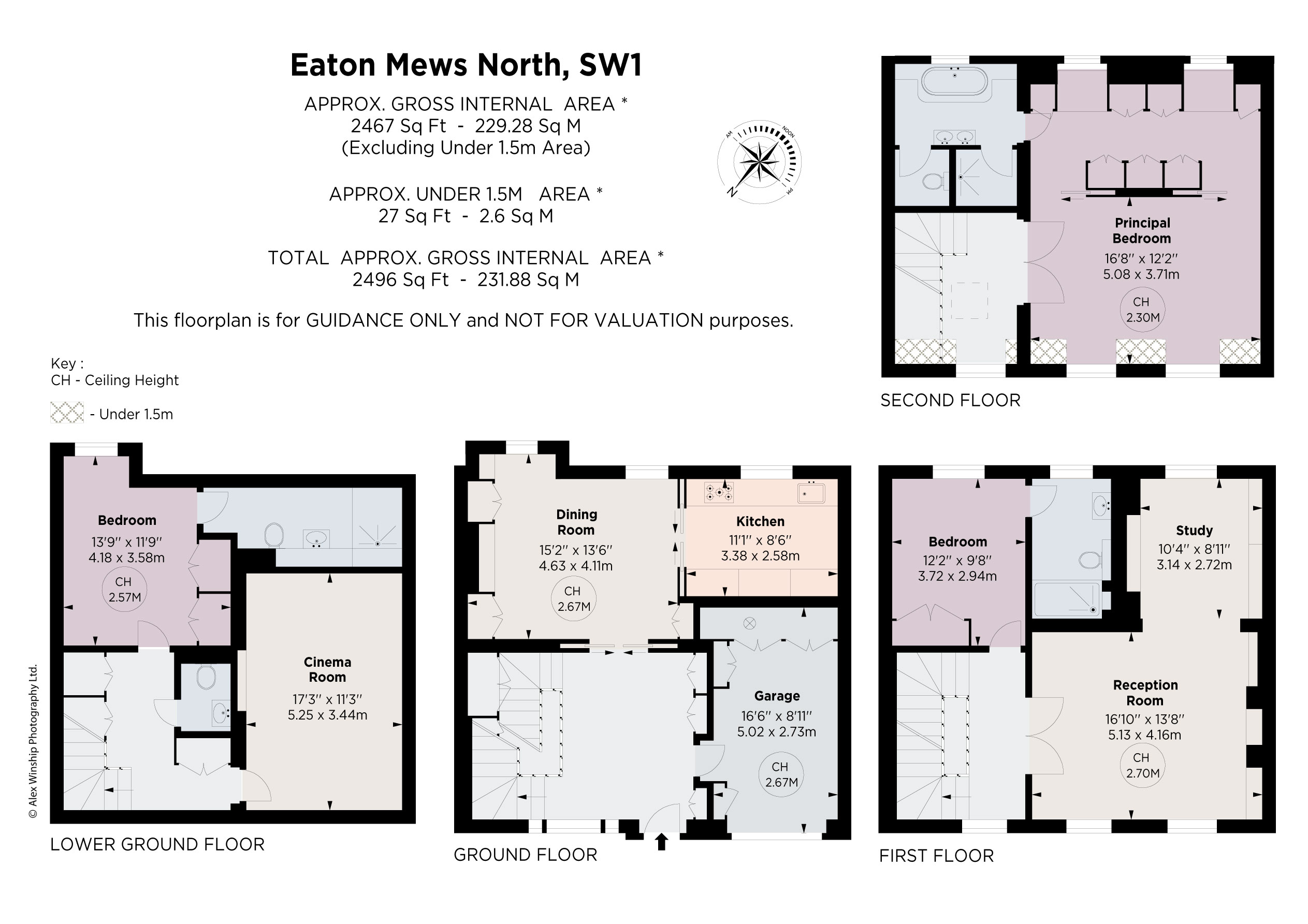 Eaton Mews North, London floorplan