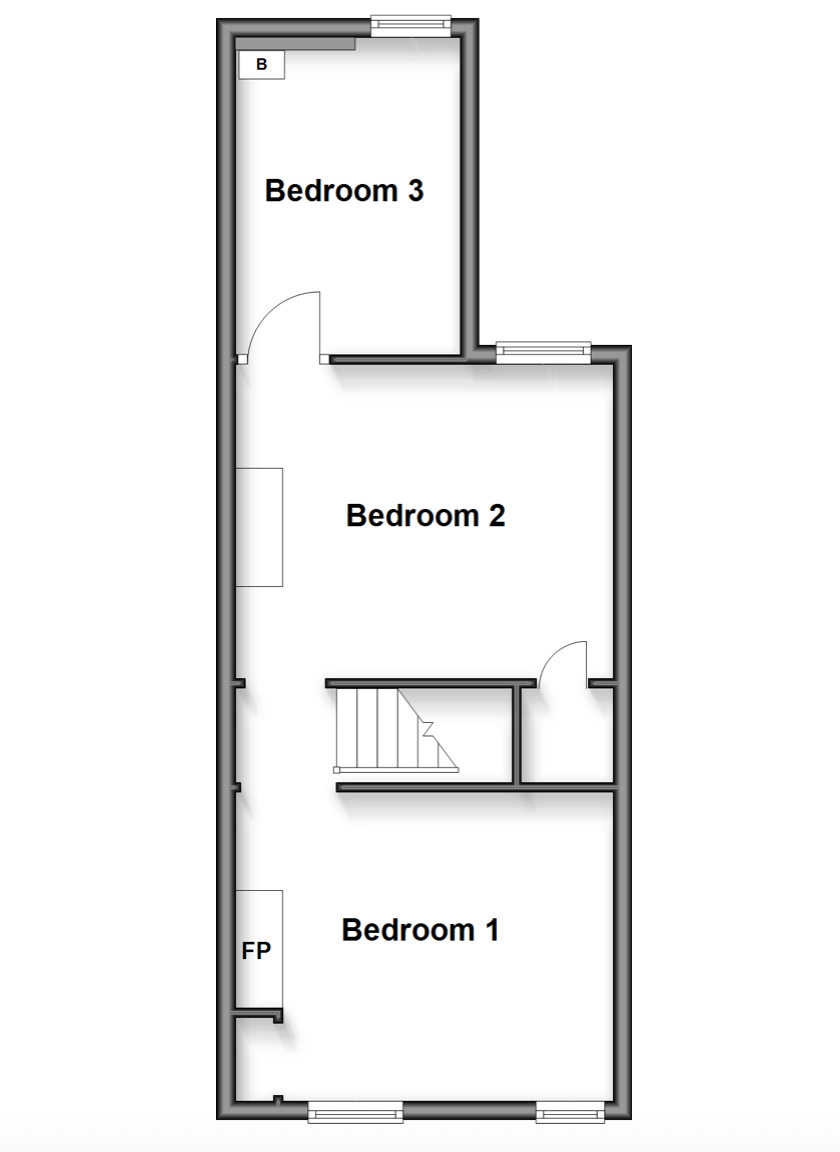 3 Wickham Terrace, North Road, Queenborough floorplan