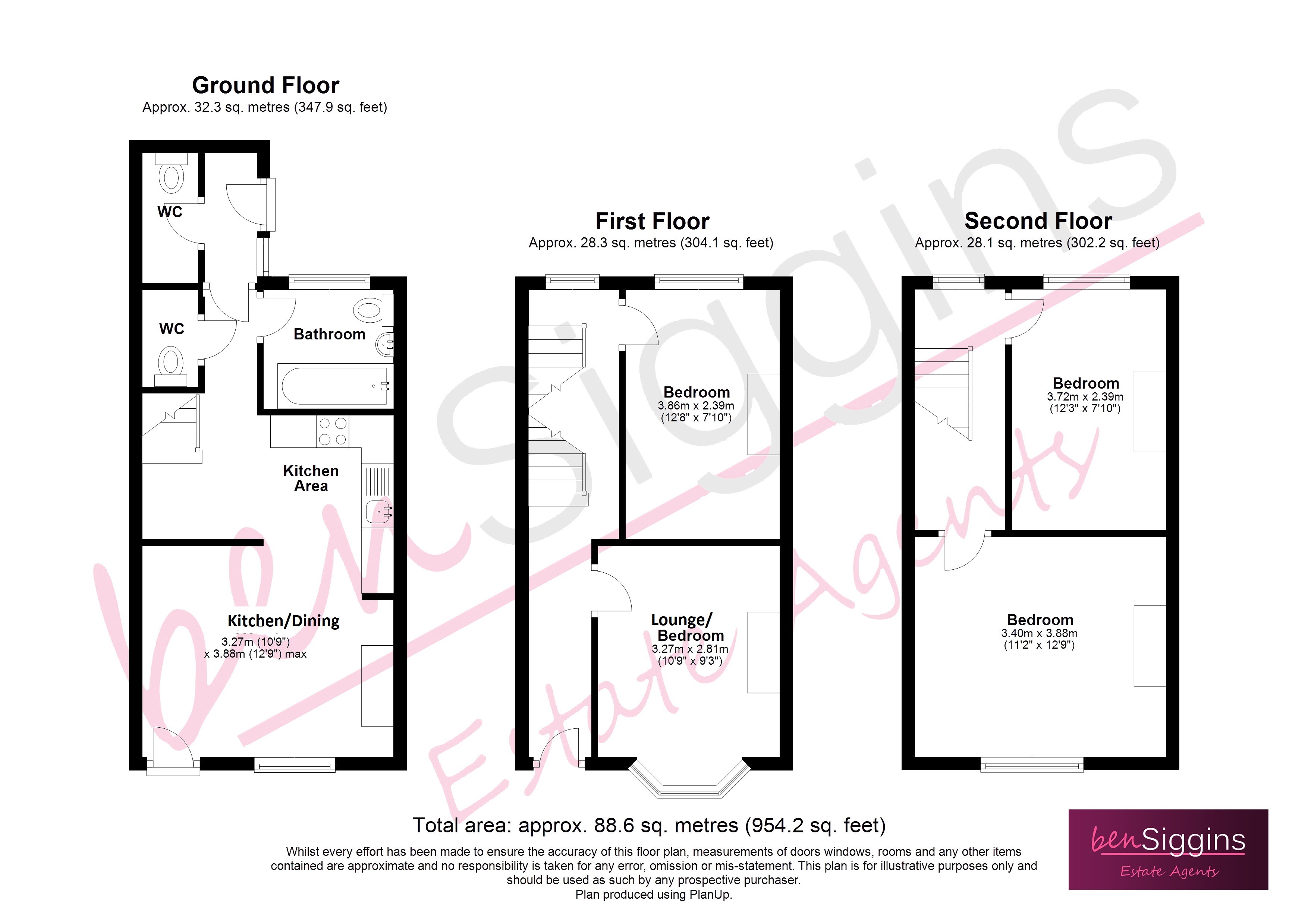 82, Hartnup Street, Maidstone floorplan