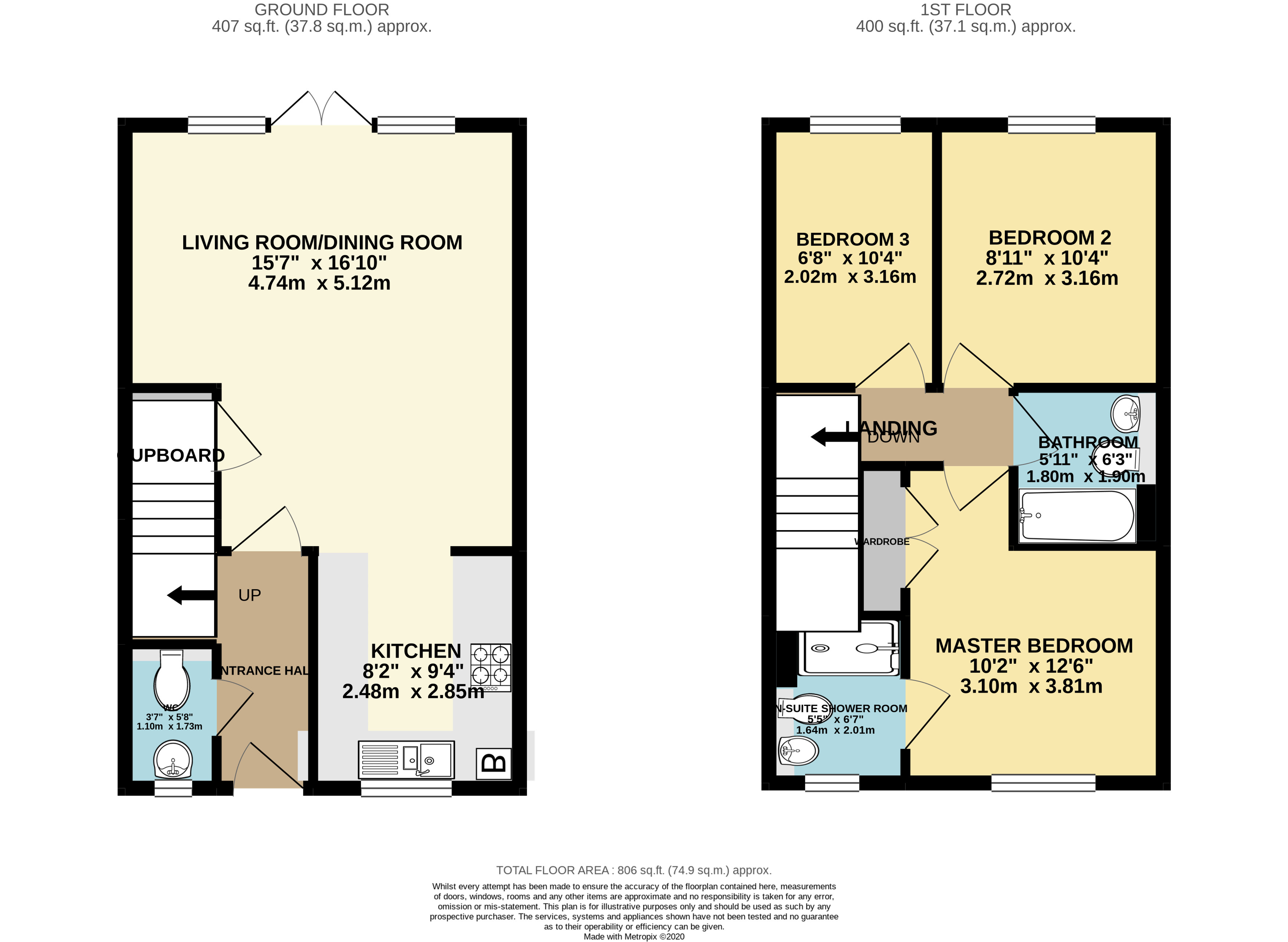 99, Shearwater Way, Devon floorplan