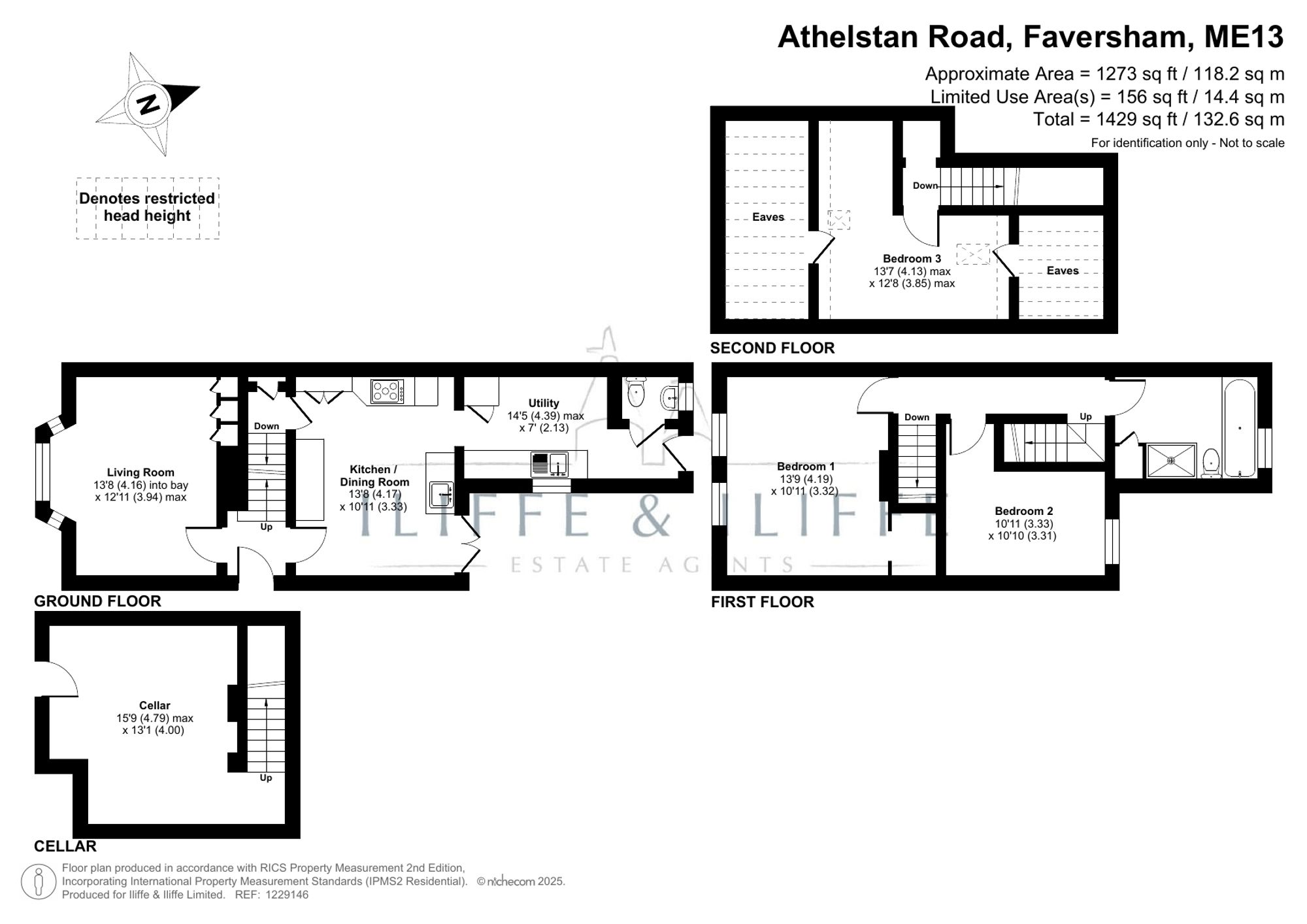 71 Athelstan Road, Faversham floorplan