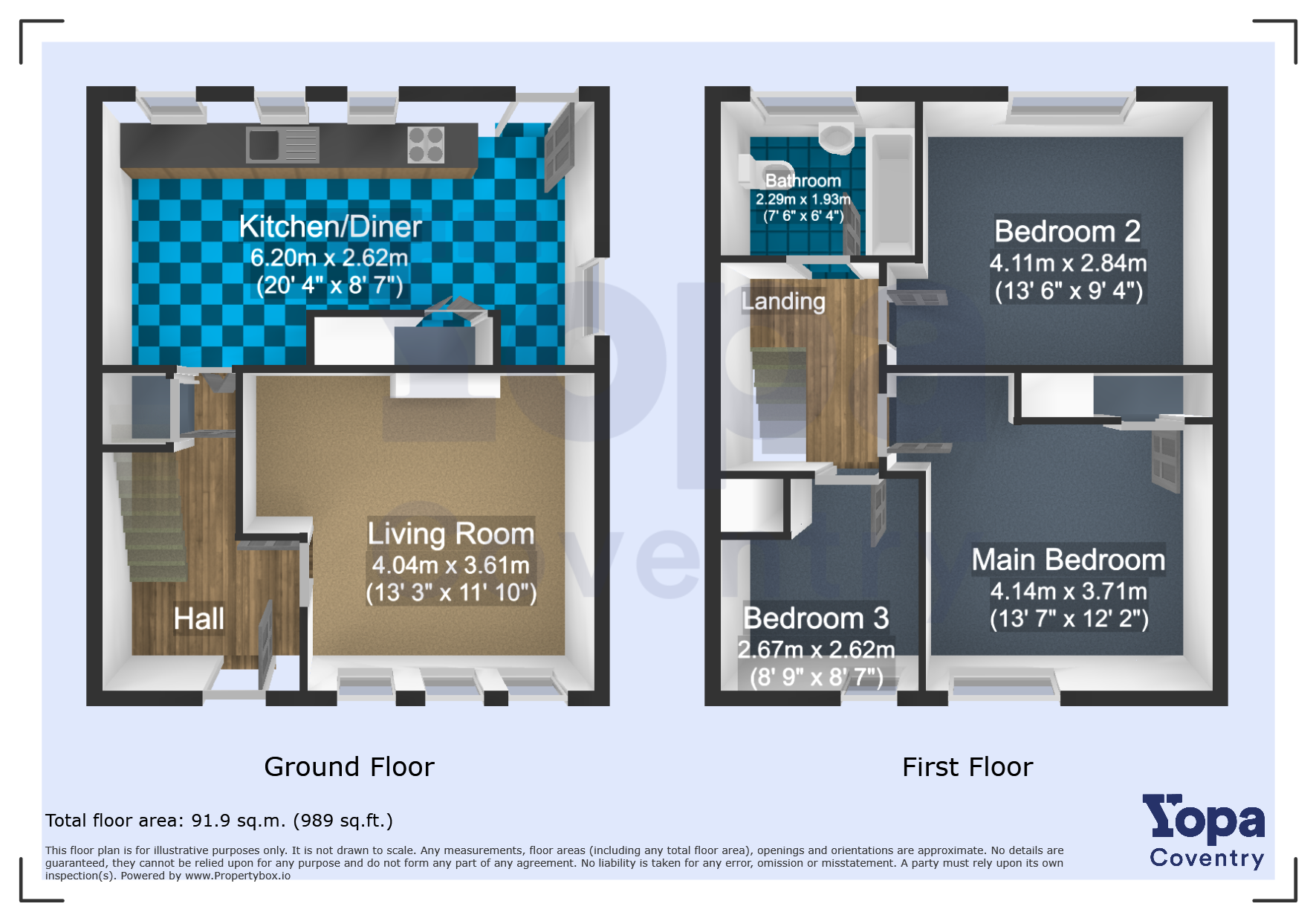 20, Scholfield Road, Coventry floorplan