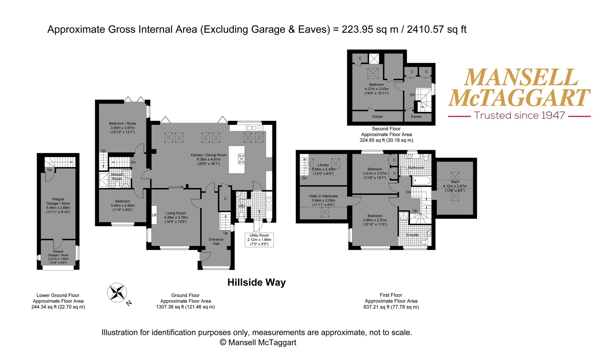 6 Hillside Way, Brighton floorplan