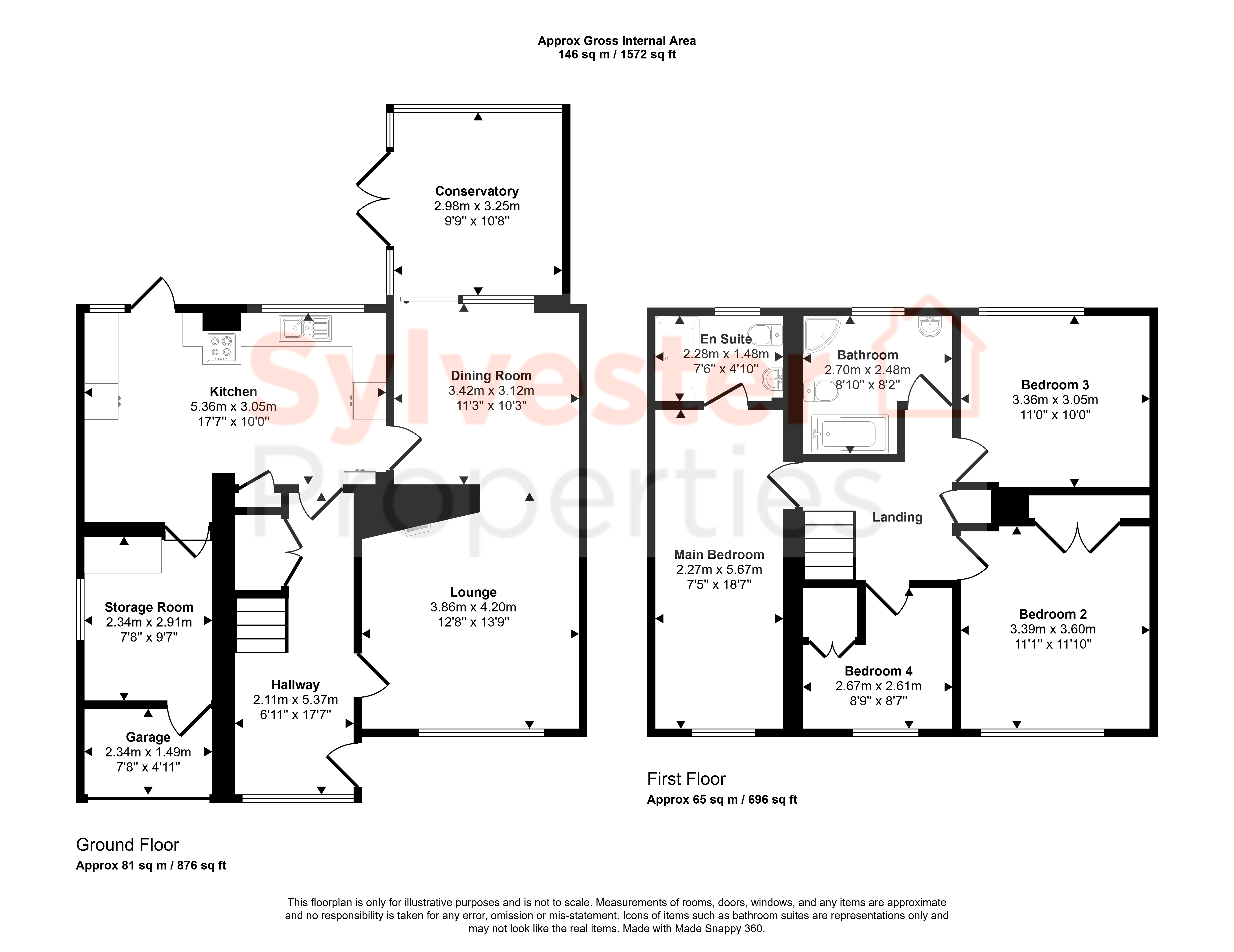 4, Bradley Lodge Drive, Stanley floorplan