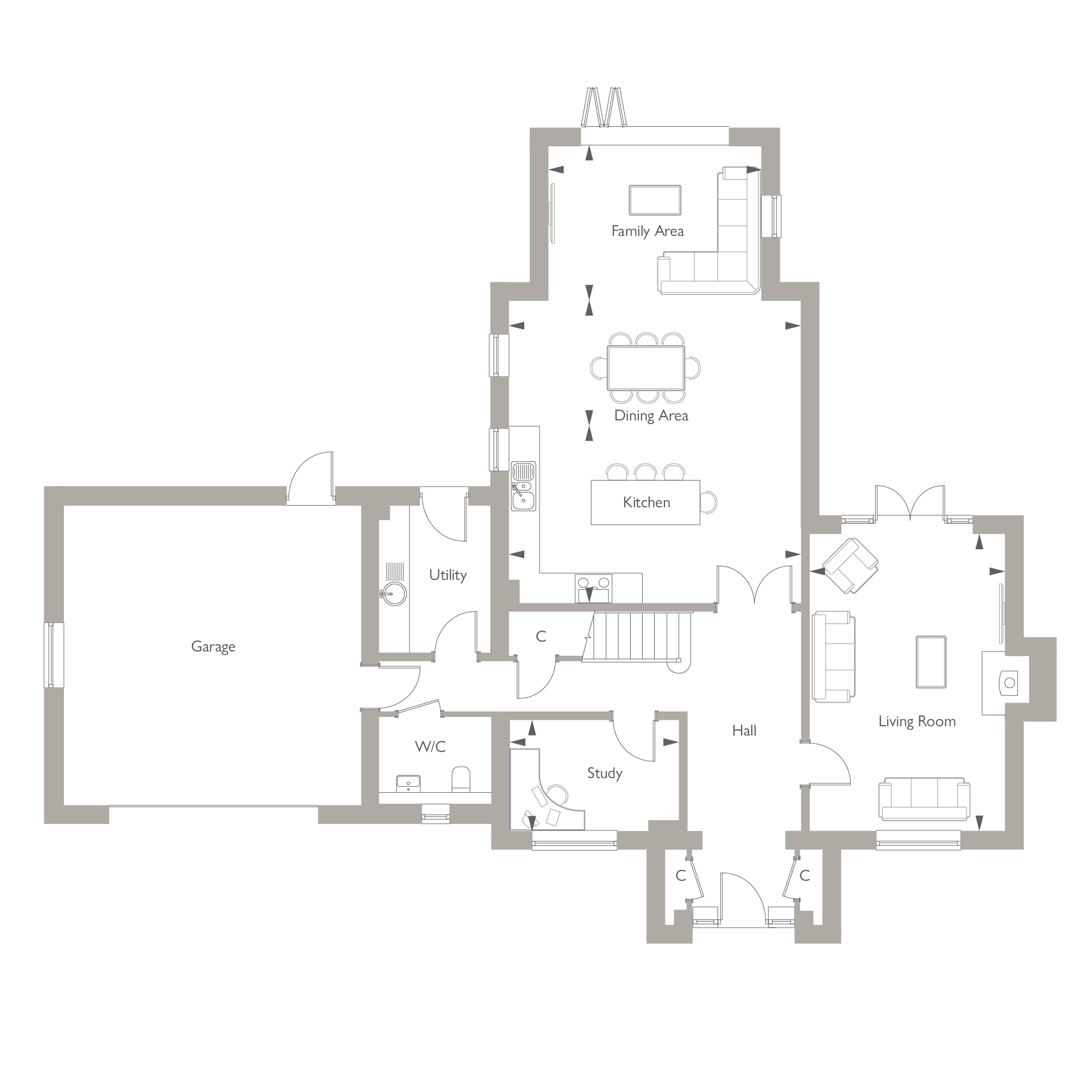 38, King's Water, Cirencester floorplan