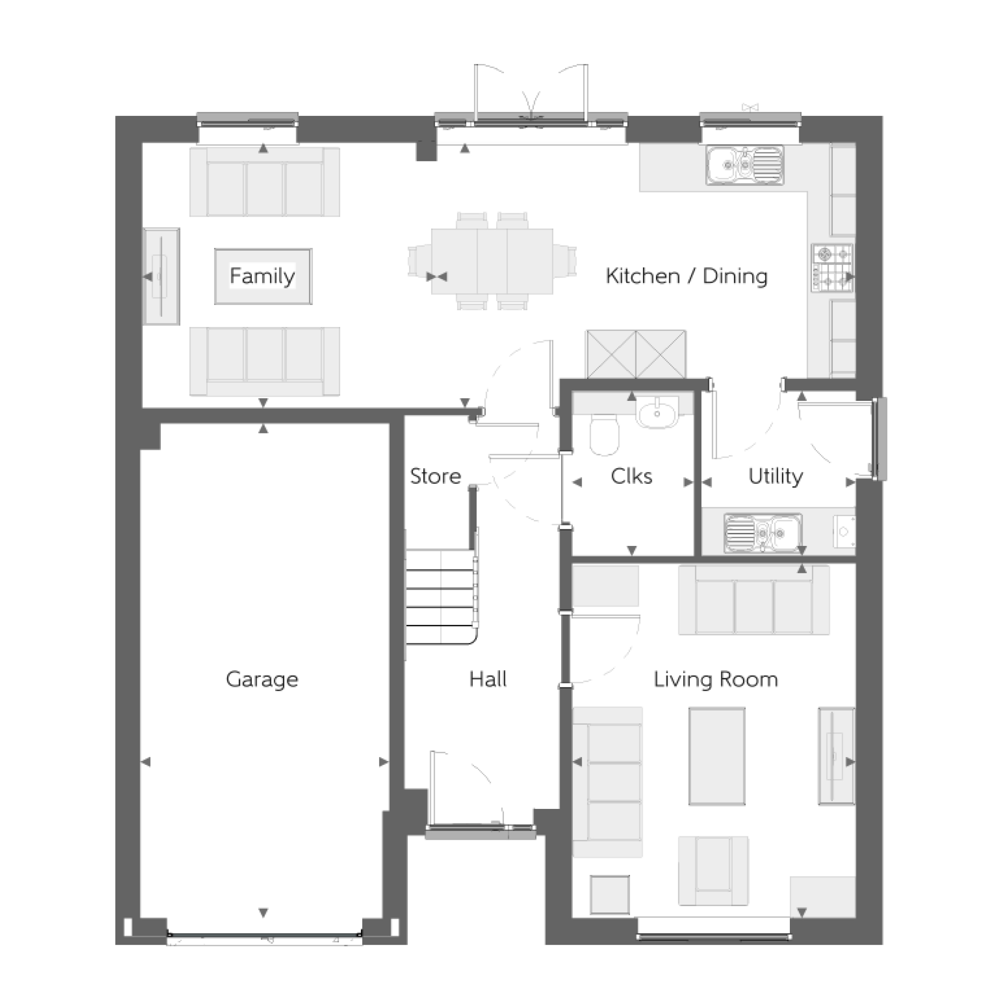 6, Holt Road, Wrexham floorplan