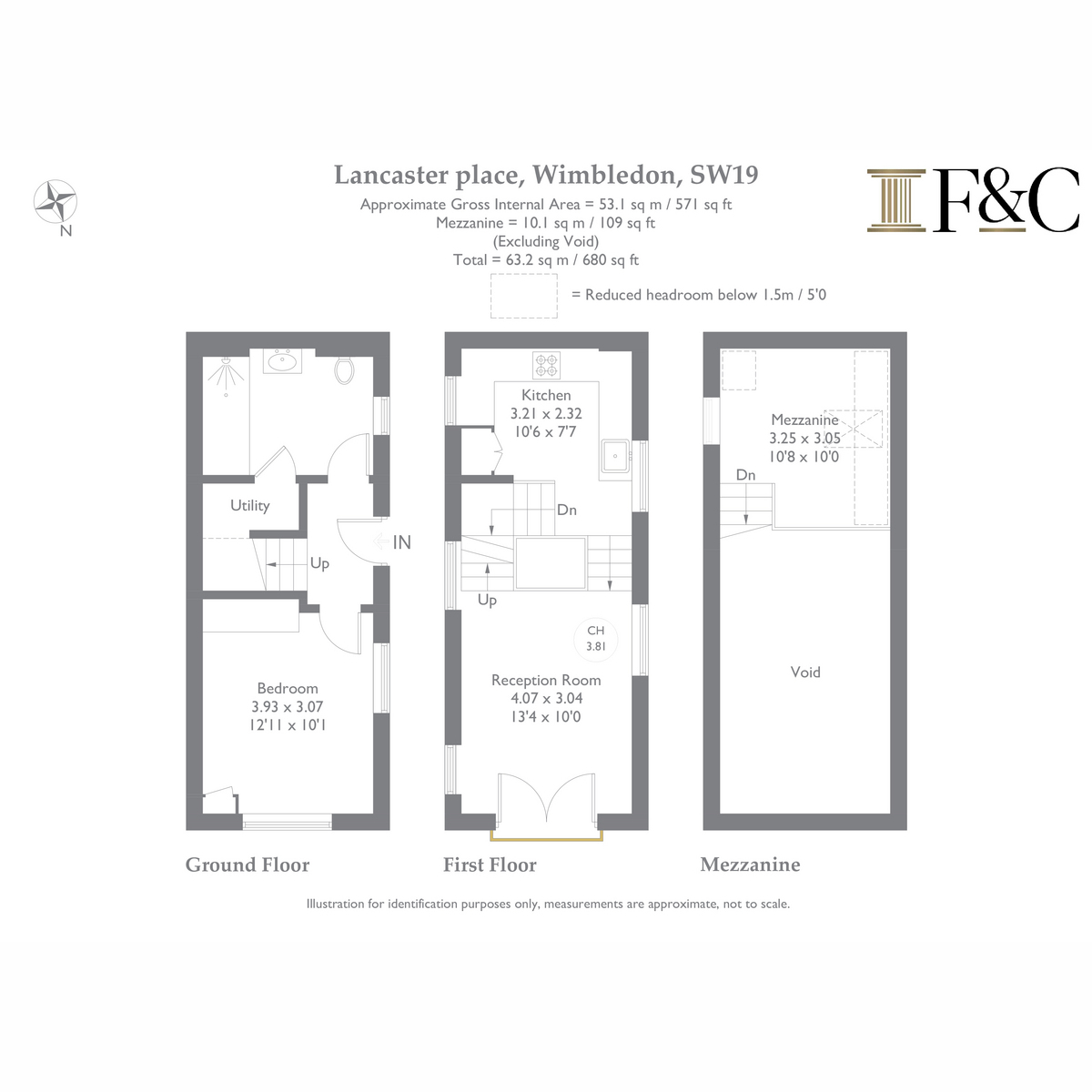 22, Lancaster Place, London floorplan