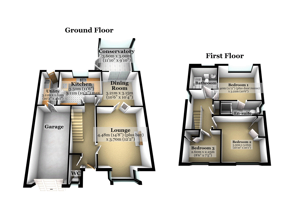 19, Broadlands, Raunds floorplan