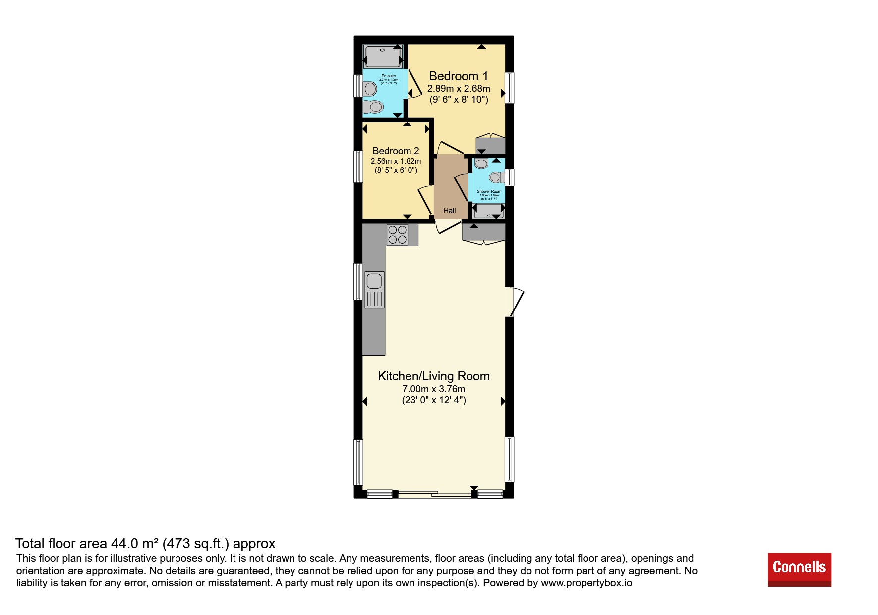 61, Redcliffe, Bowleaze Coveway, Weymouth floorplan
