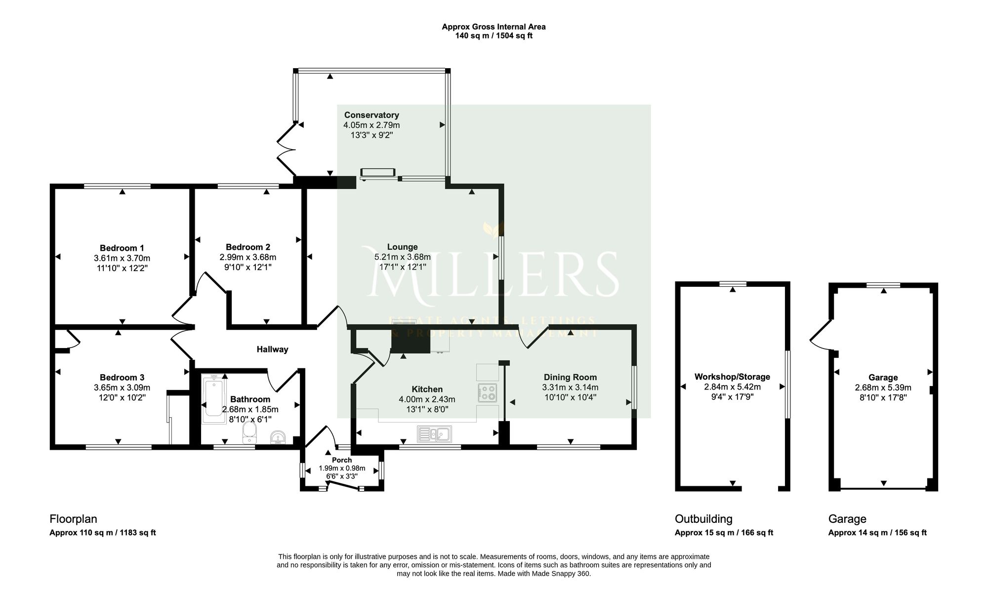 Pippins Old Turnpike Road, Norwich floorplan