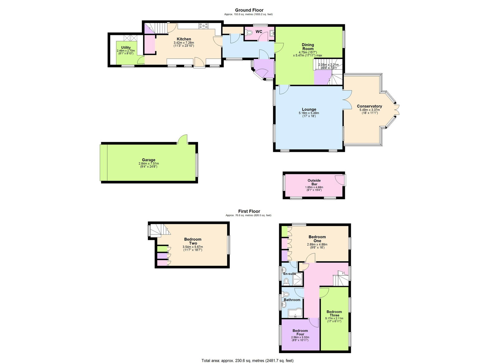 142, Lichfield Road, Burntwood floorplan