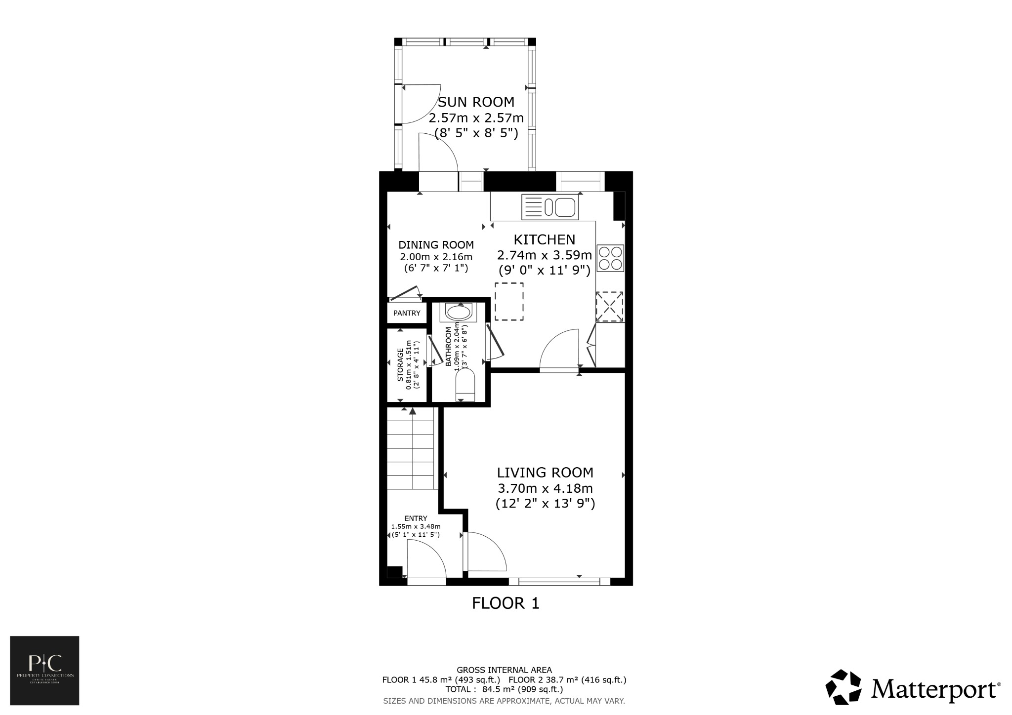 10 Bisset Place, Bathgate, West Lothian floorplan