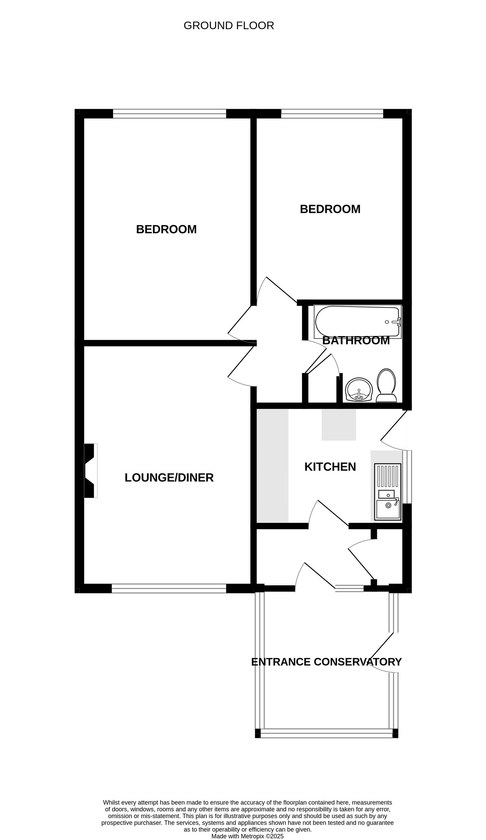 110, Pound Lane, Exmouth floorplan