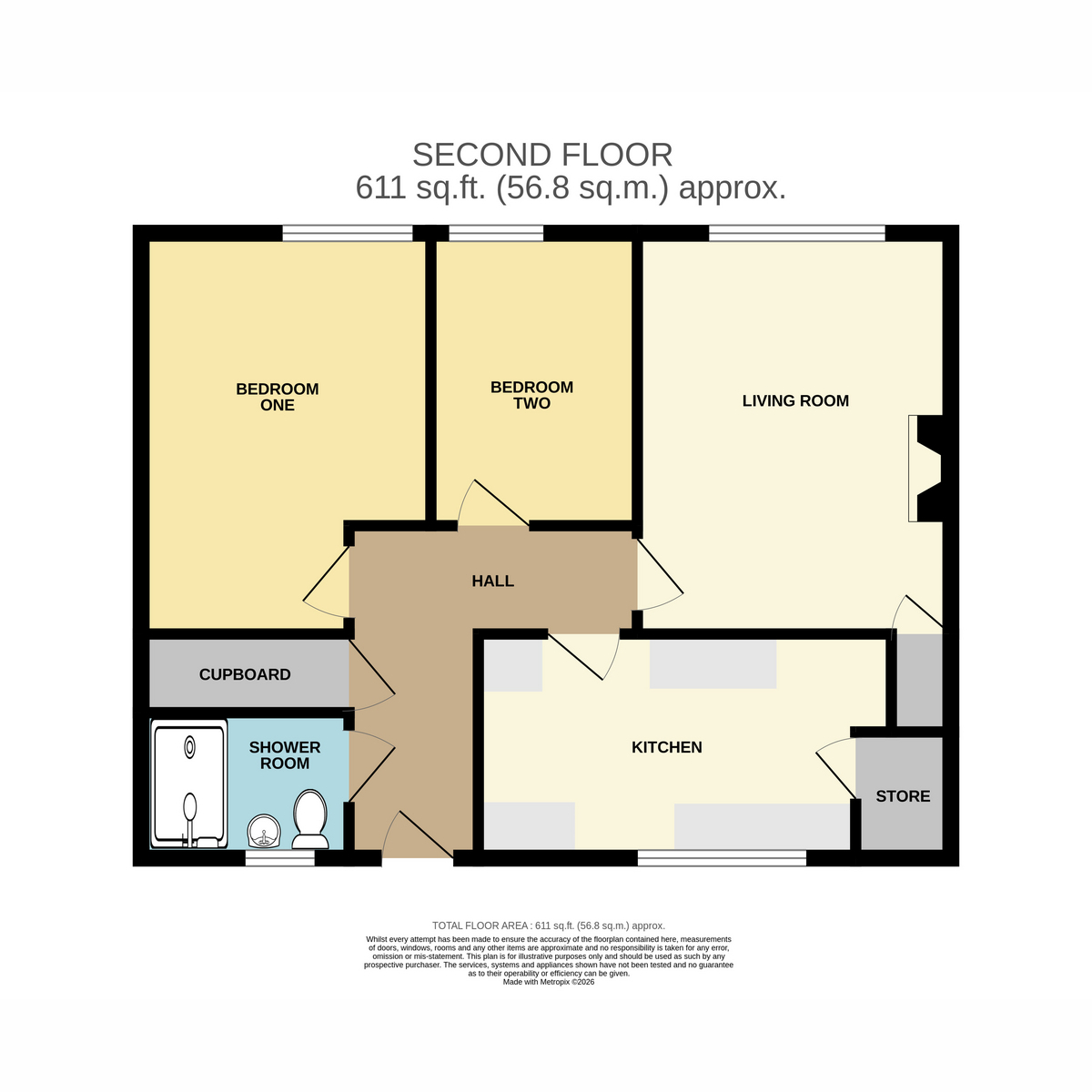 84b, Hamlin Gardens, Exeter floorplan