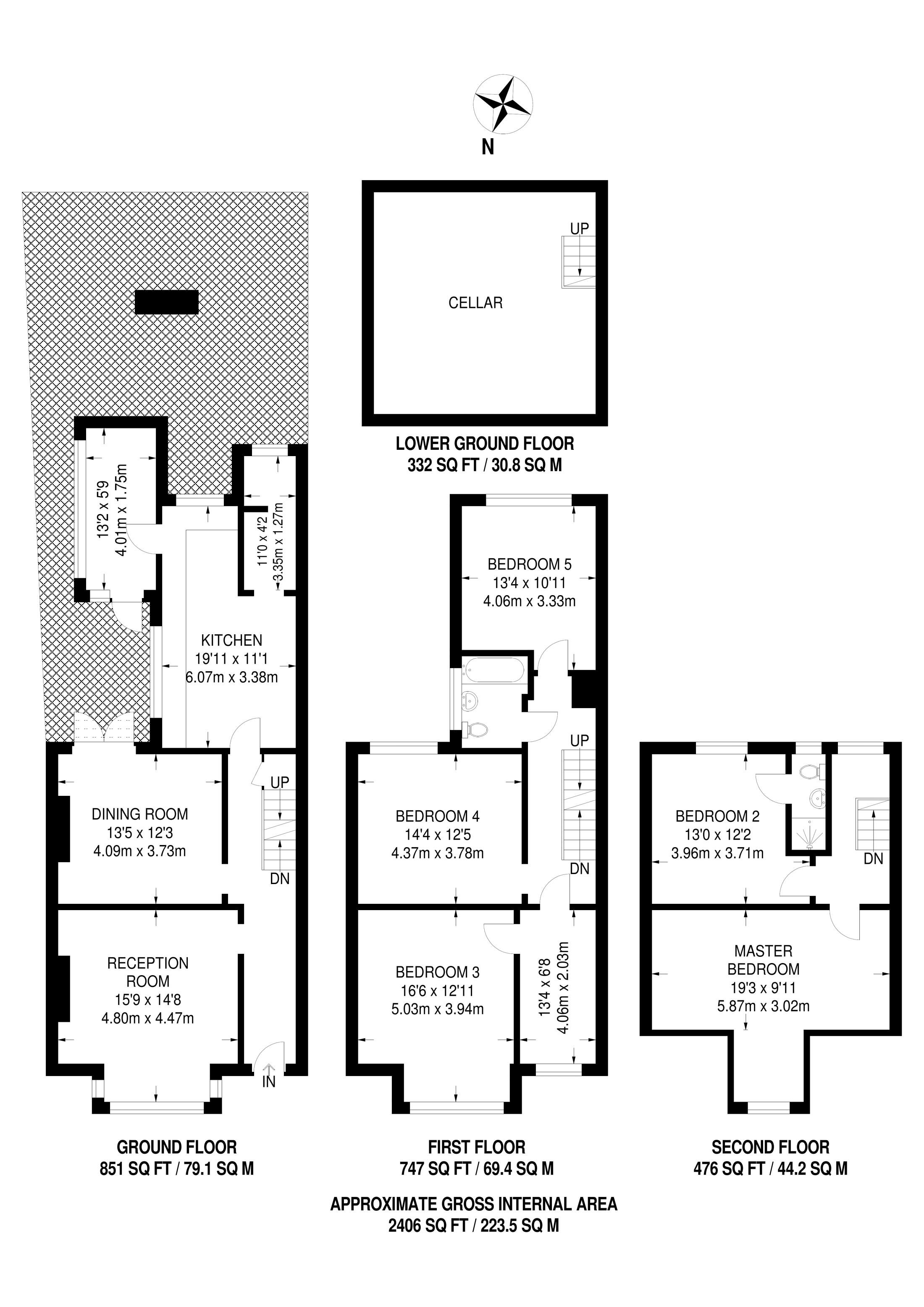 5 Bedrooms  for sale in Knollys Road, Streatham Hill SW16