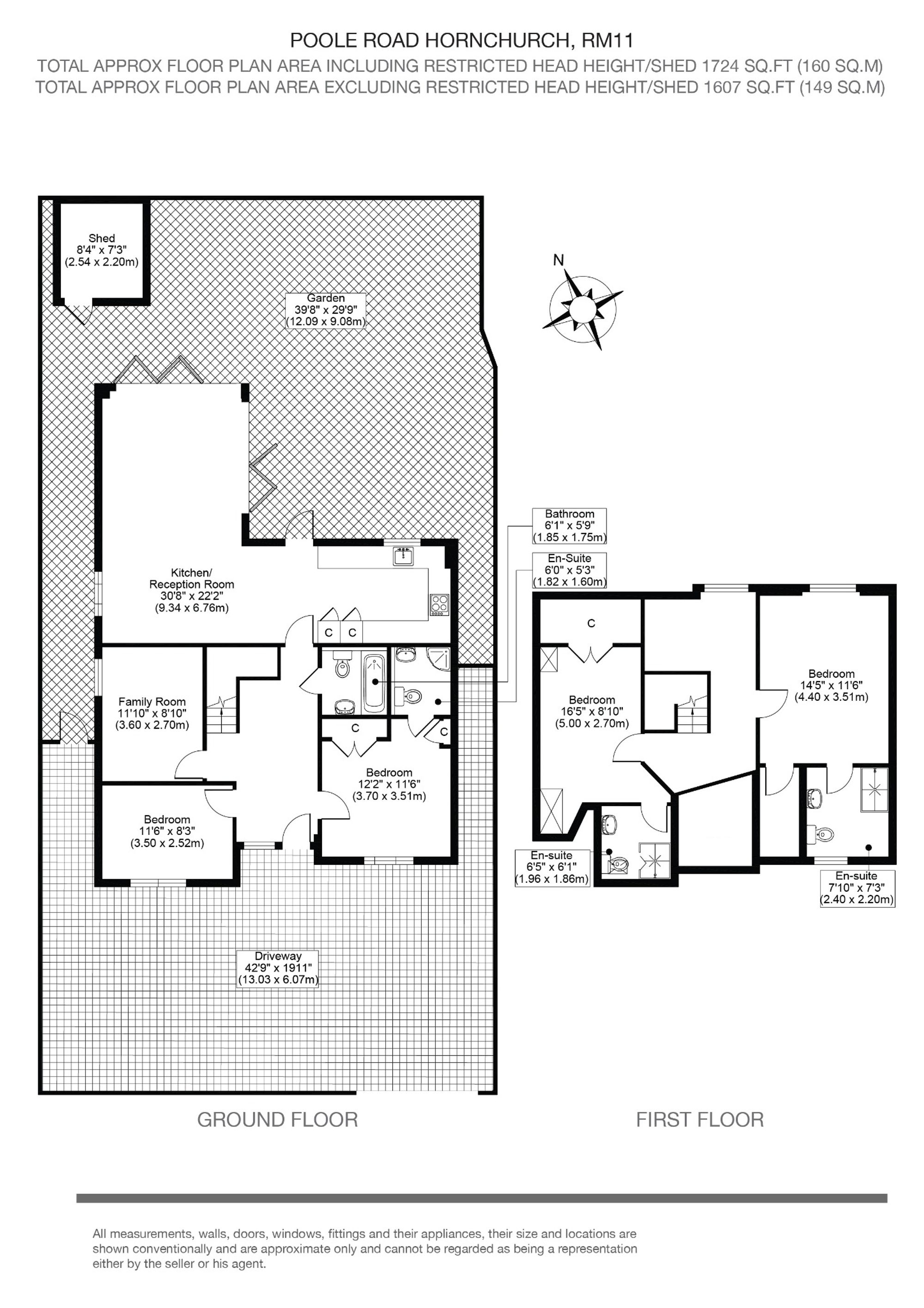 3a Poole Road, Hornchurch floorplan