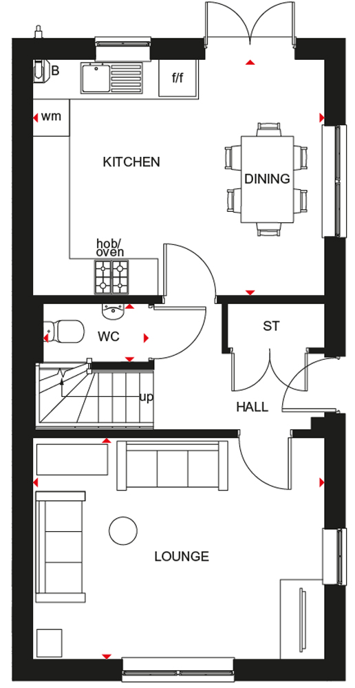 Mill Lane, Swindon floorplan