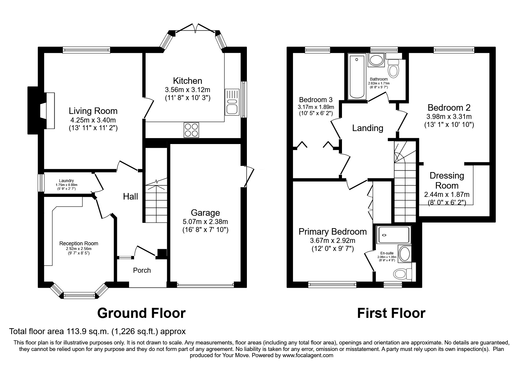 66, Scholars Green, Cumbria floorplan