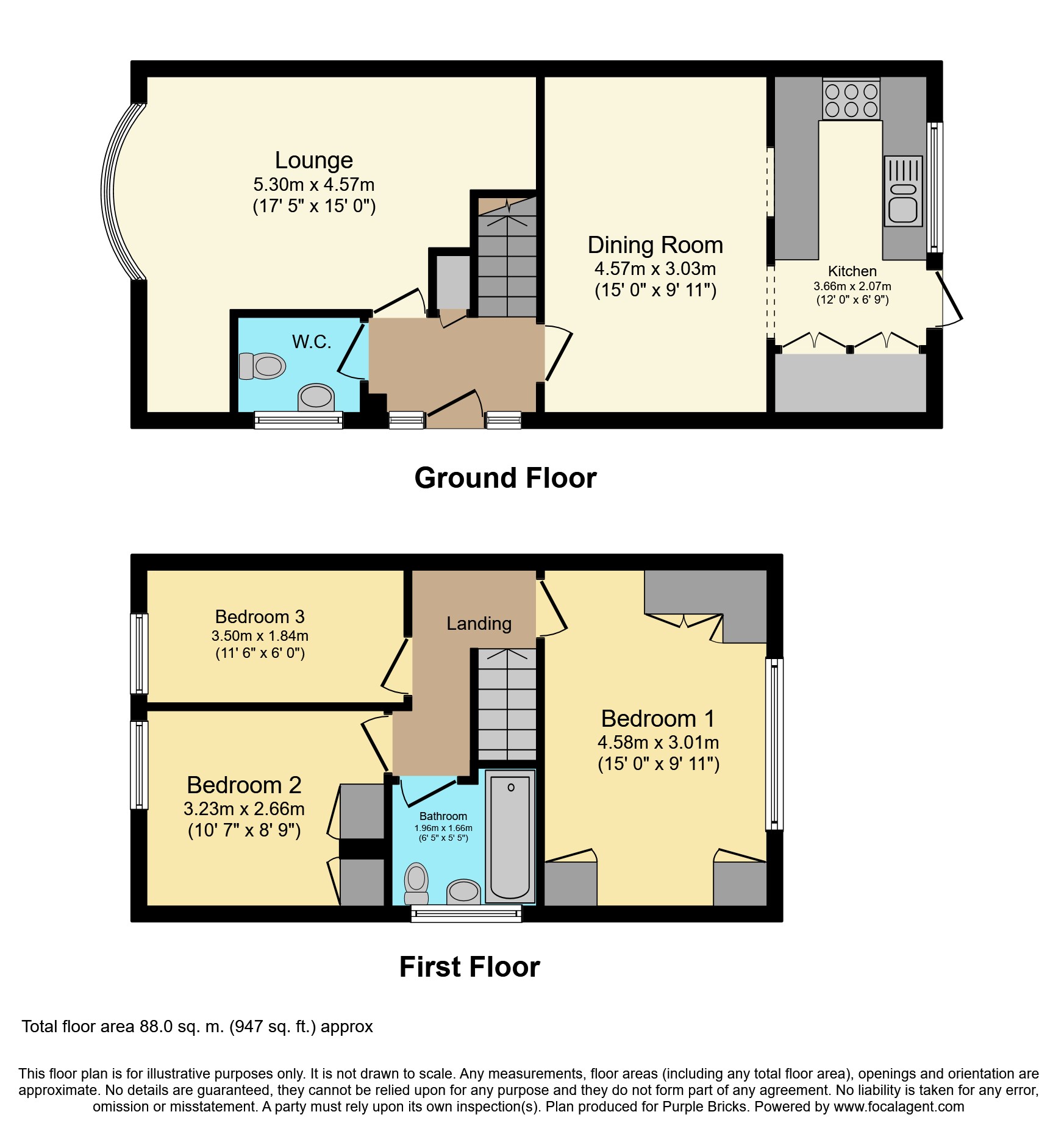 3 Bedrooms Semi-detached house for sale in Hillmead, Crawley RH11