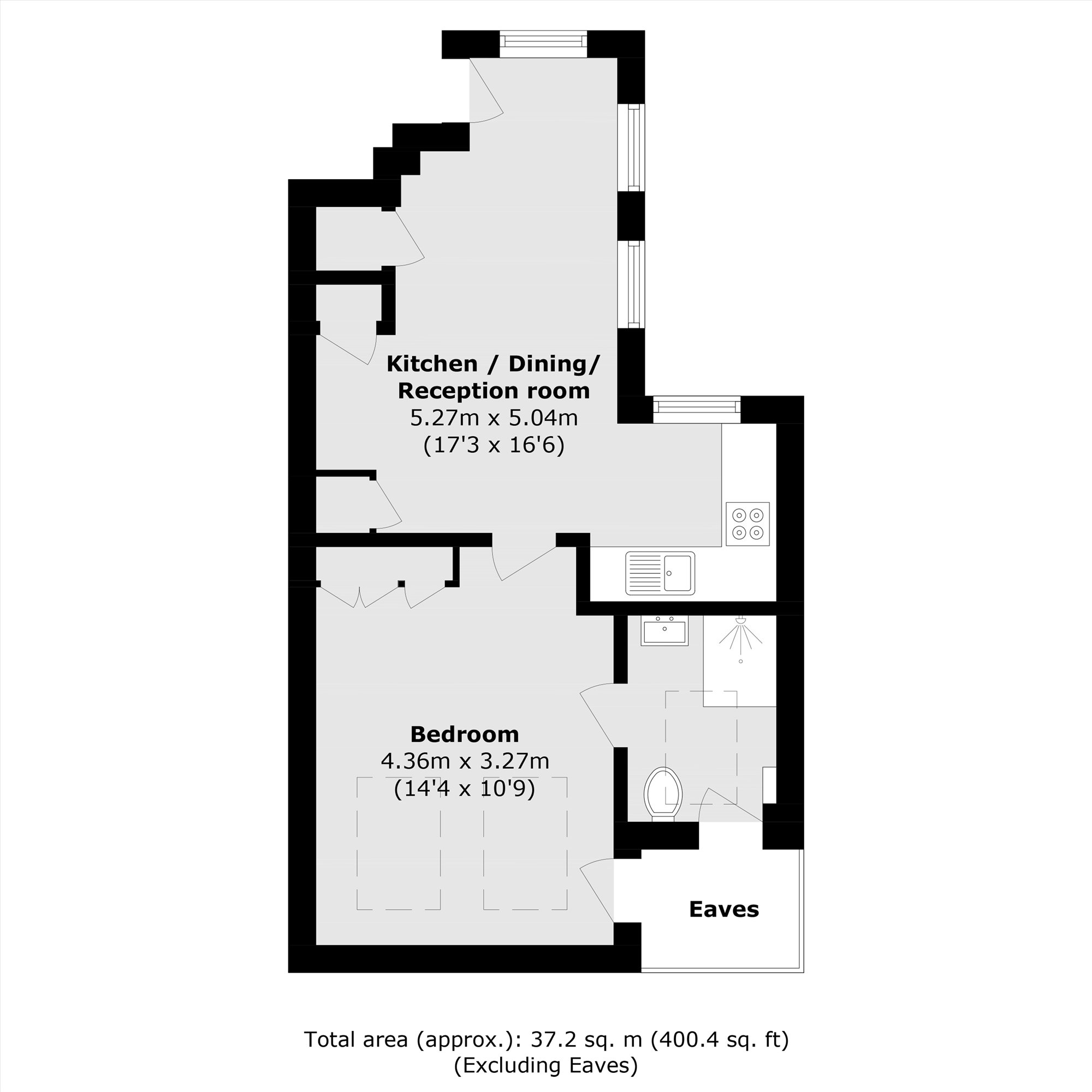 Flat 4, 30, Hoyle Road, London floorplan