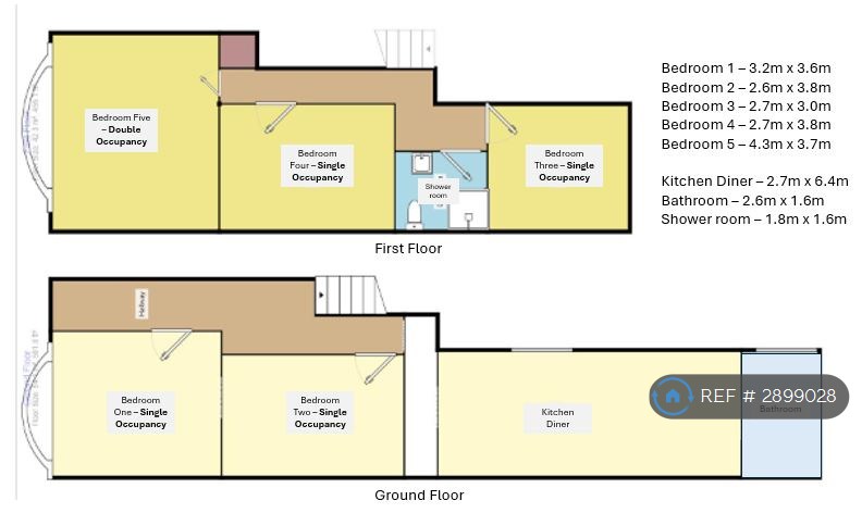 Maple Street, Sheerness floorplan