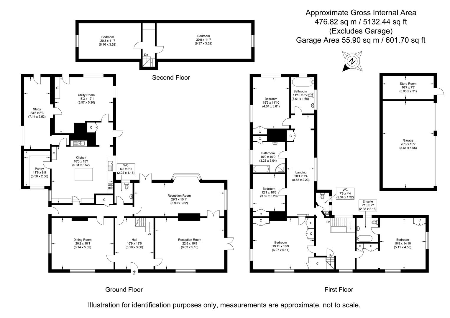 Manor Farm, Manor Lane, Great Chesterford floorplan