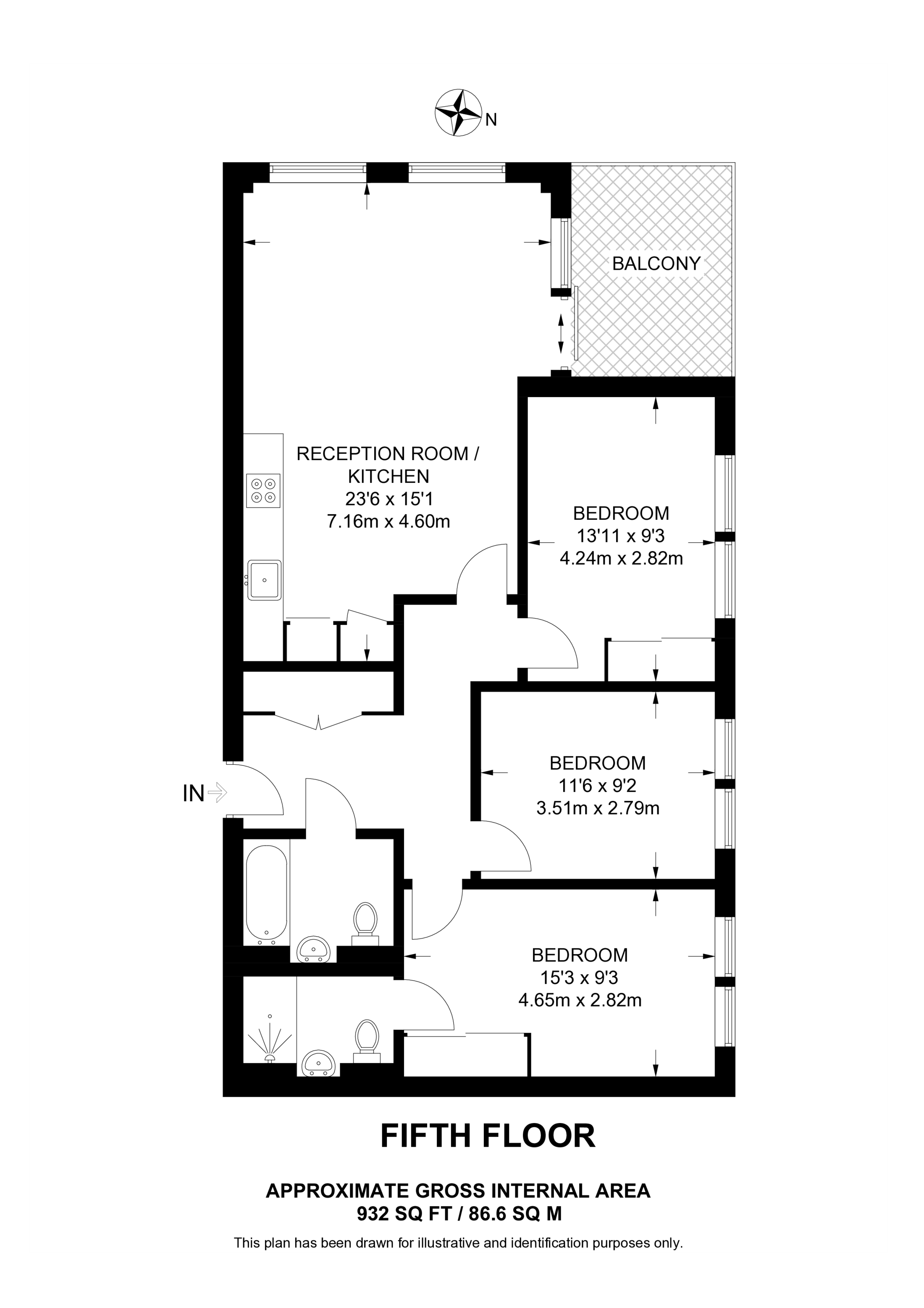 Quassia House, Colindale floorplan