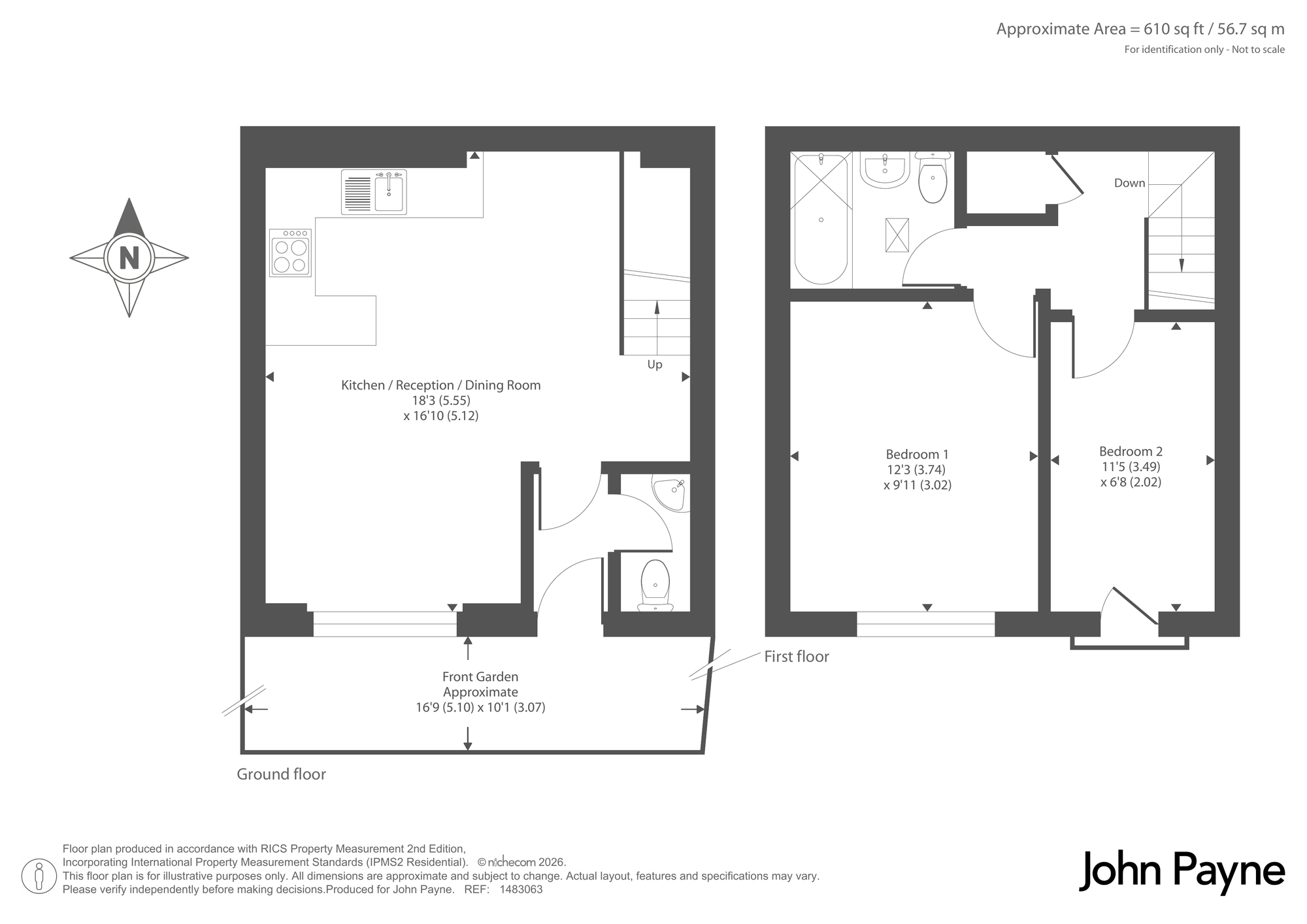 Calvert Road, London floorplan