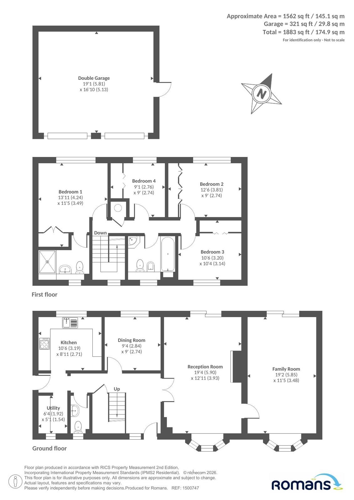 37, Fletcher Gardens, Berkshire floorplan