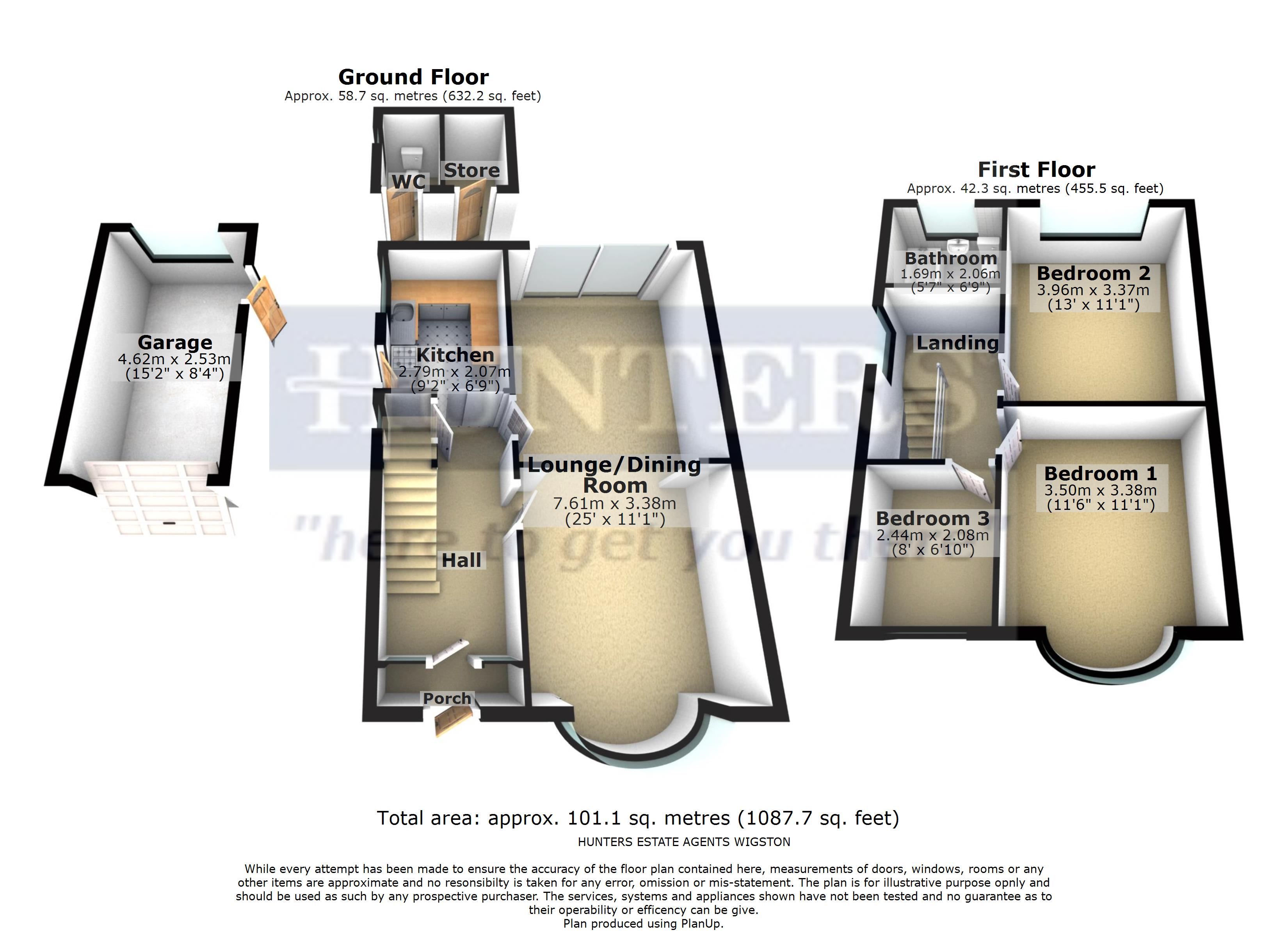 Croft Drive, Wigston, Leicestershire LE18, 3 bedroom semidetached